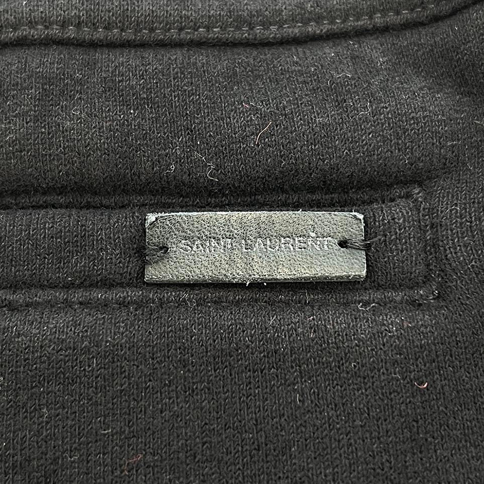 SAINT LAURENT PARIS 2023SS Logo Embroidery Bamuda Shorts 732762 Y36SW Size L サンローランパリ ロゴ刺繍 バミューダ ショーツ サイズL