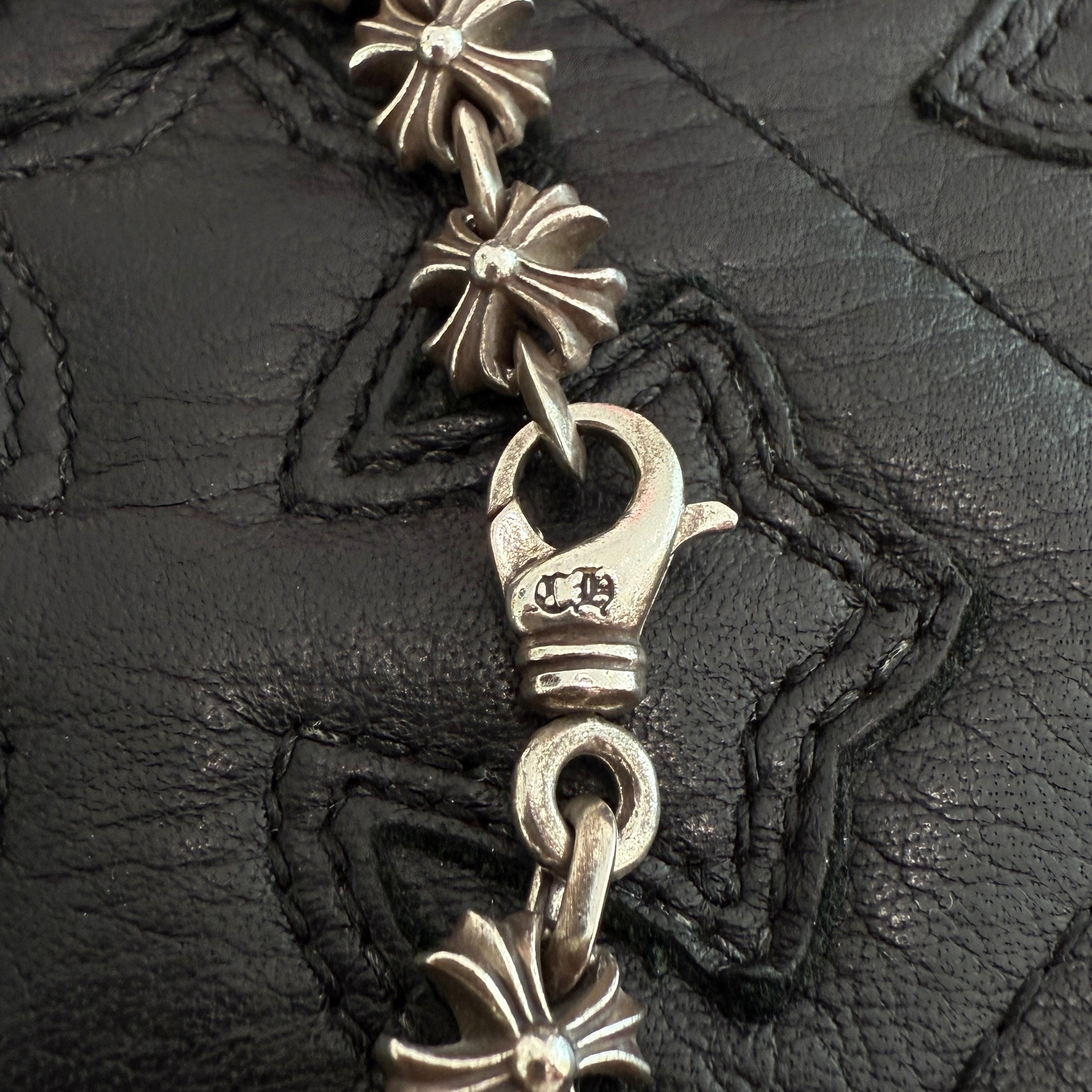 CHROME HEARTS CHROME HEARTS X LINK CH Plus Silver Bracelet 13 LINK クロムハーツ Xリンク CHプラス シルバー ブレスレット 13リンク