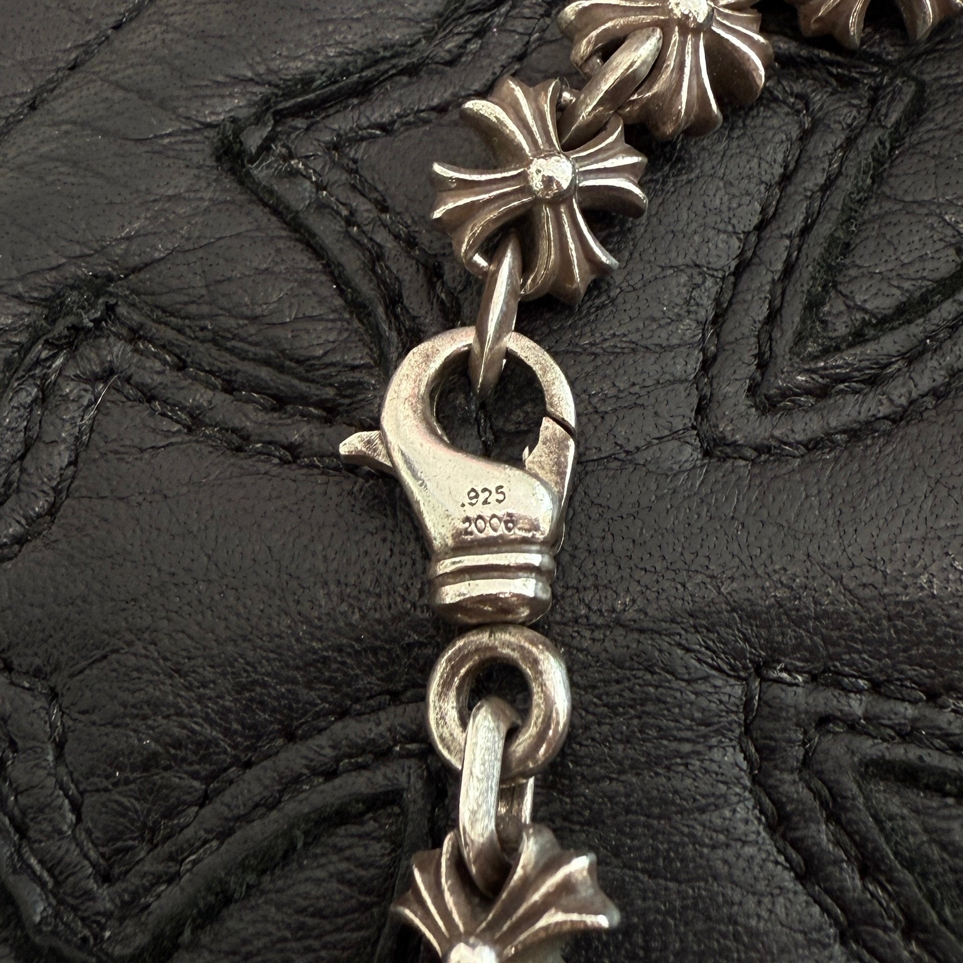 CHROME HEARTS CHROME HEARTS X LINK CH Plus Silver Bracelet 13 LINK クロムハーツ Xリンク CHプラス シルバー ブレスレット 13リンク