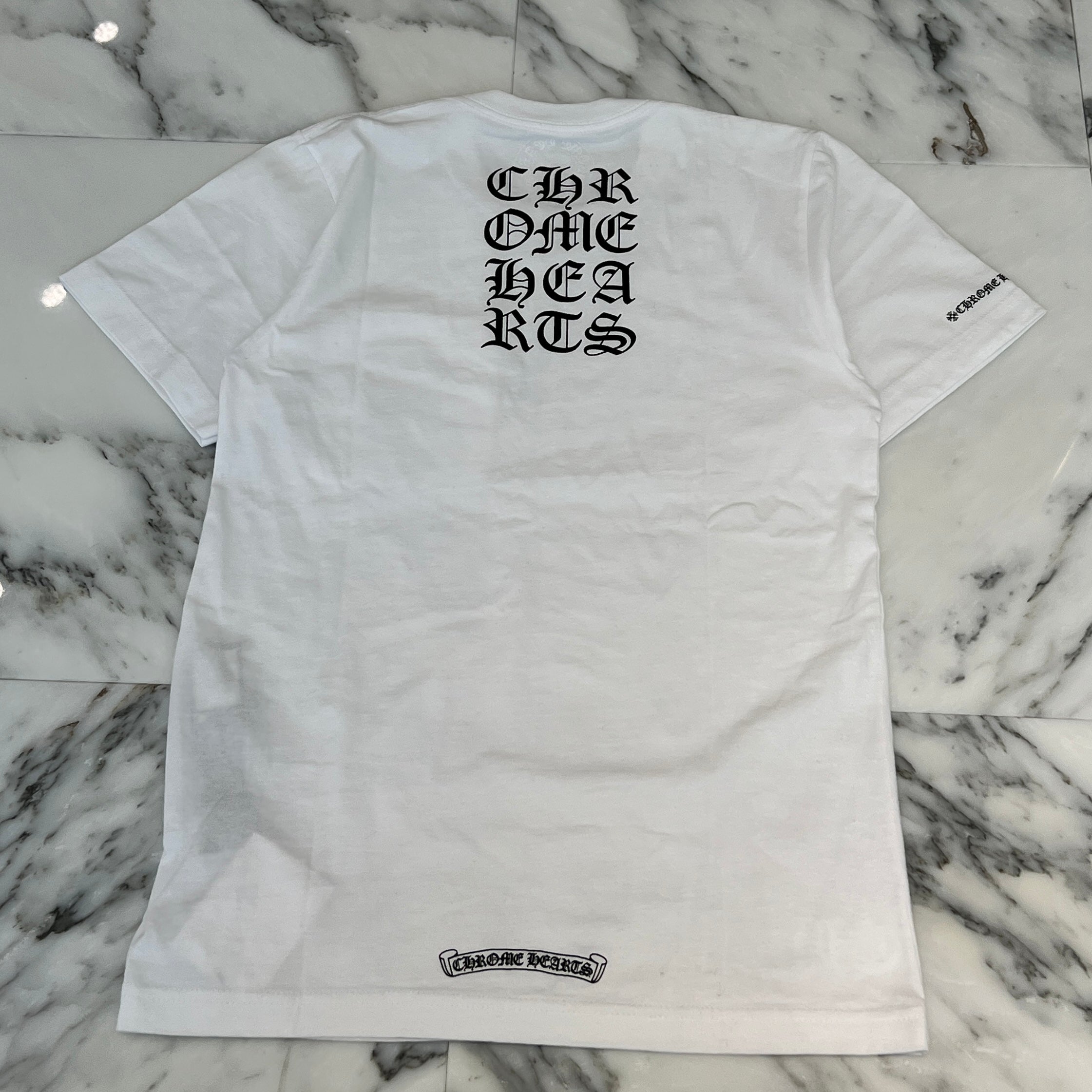 CHROME HEARTS Vertical Logo Tee Size XS クロムハーツ ヴァーティカルロゴ Tシャツ サイズXS