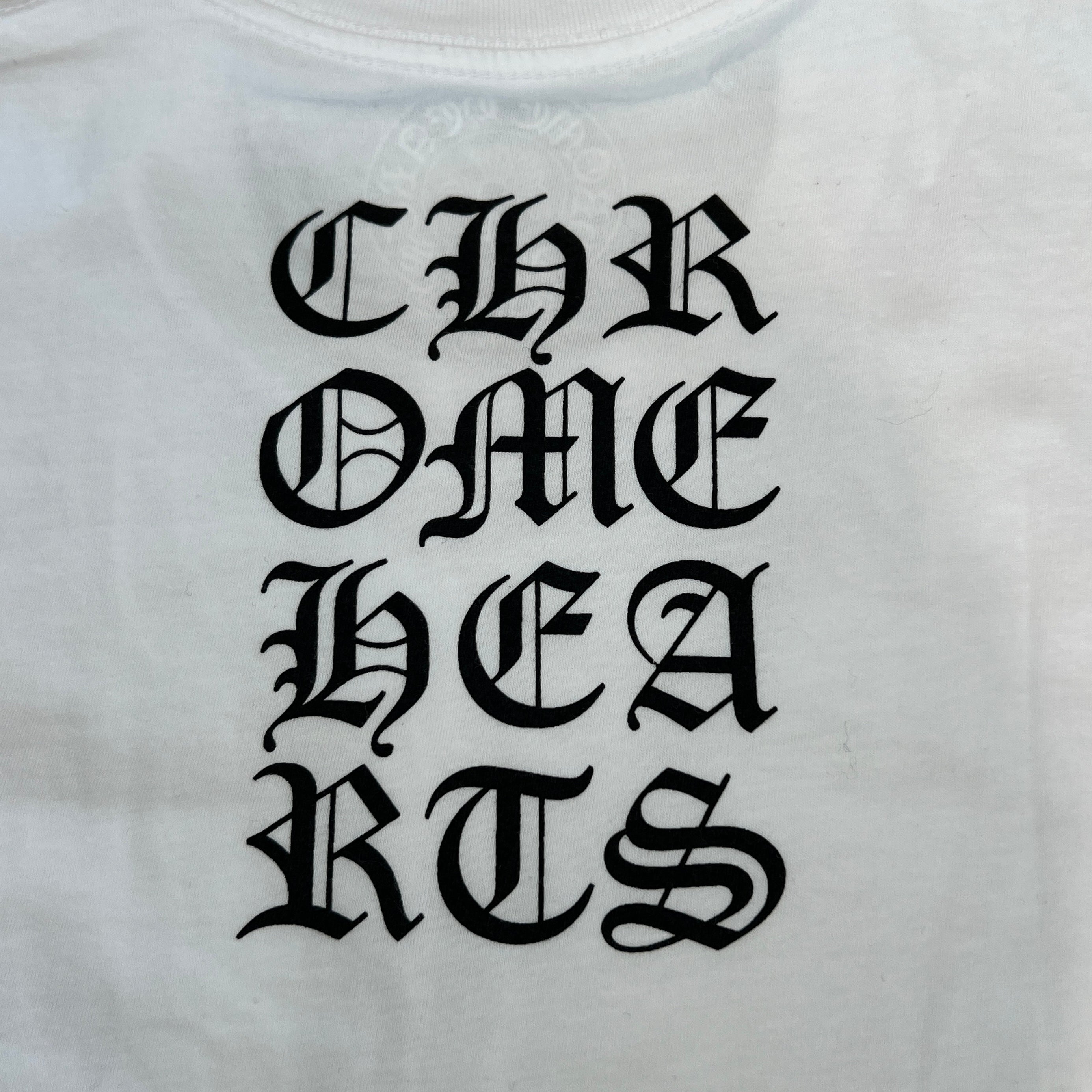 CHROME HEARTS Vertical Logo Tee Size XS クロムハーツ ヴァーティカルロゴ Tシャツ サイズXS