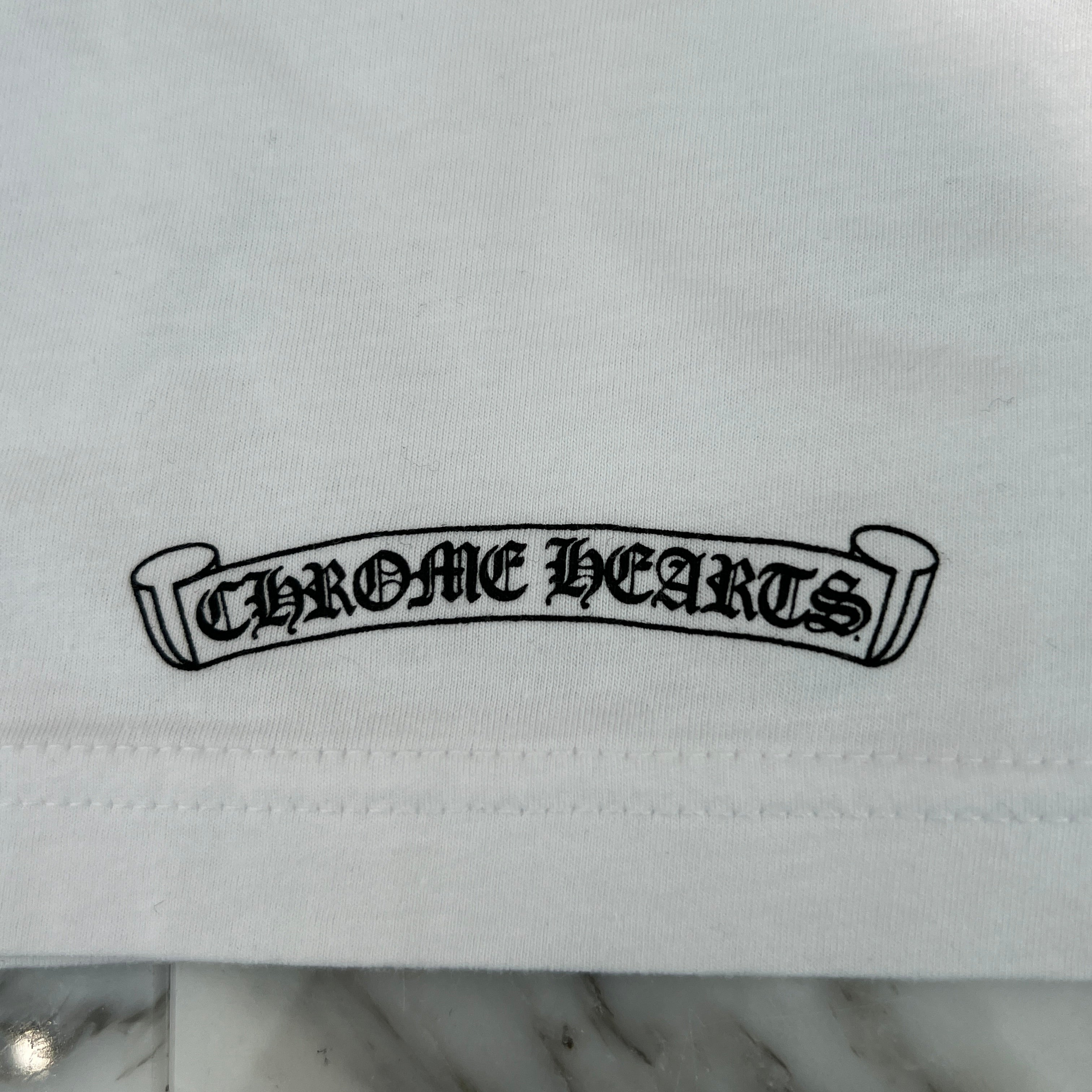 CHROME HEARTS Vertical Logo Tee Size XS クロムハーツ ヴァーティカルロゴ Tシャツ サイズXS
