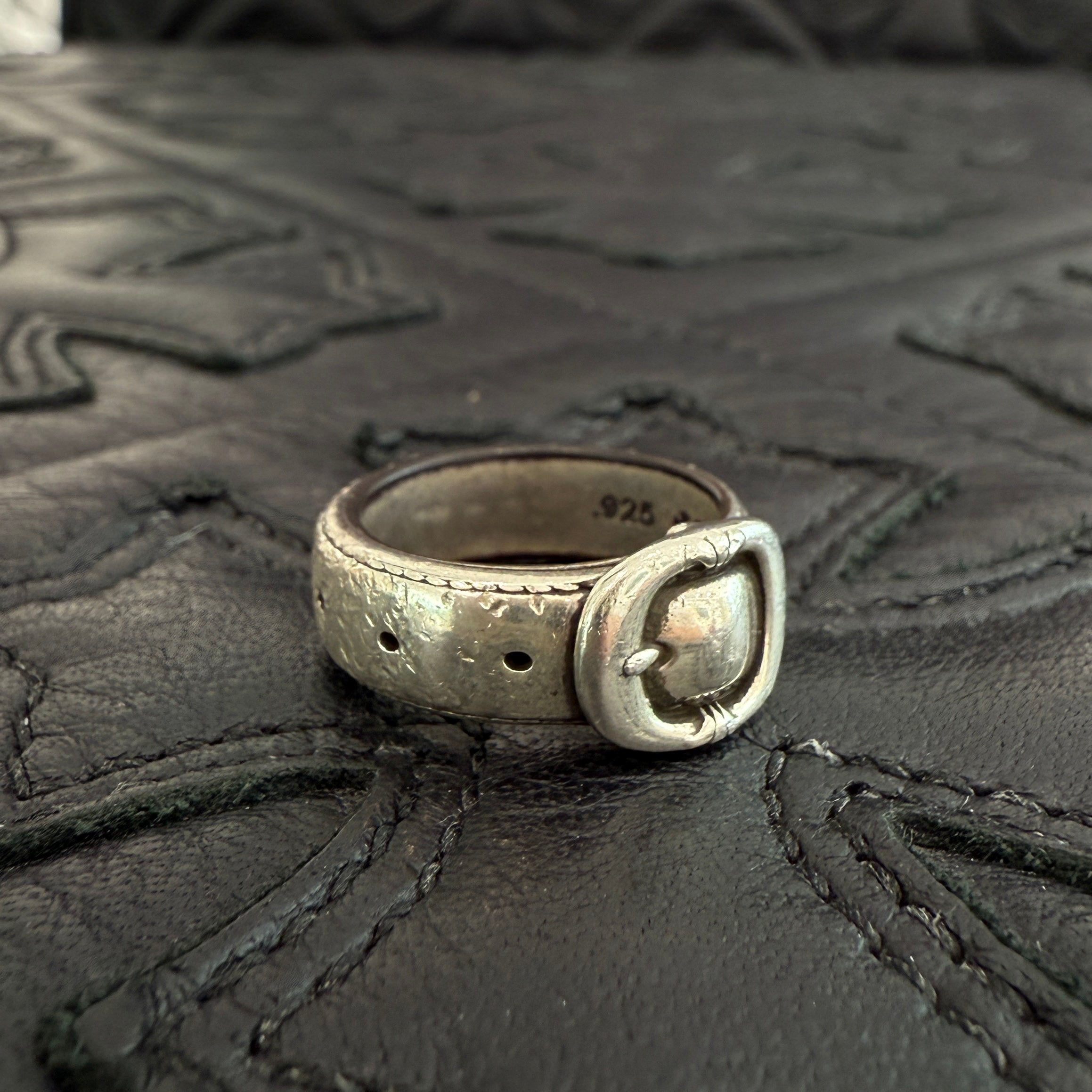 CHROME HEARTS GUNSLINGER BELT Ring Size 7号 クロムハーツ ガンスリンガー ベルト リング サイズ7号