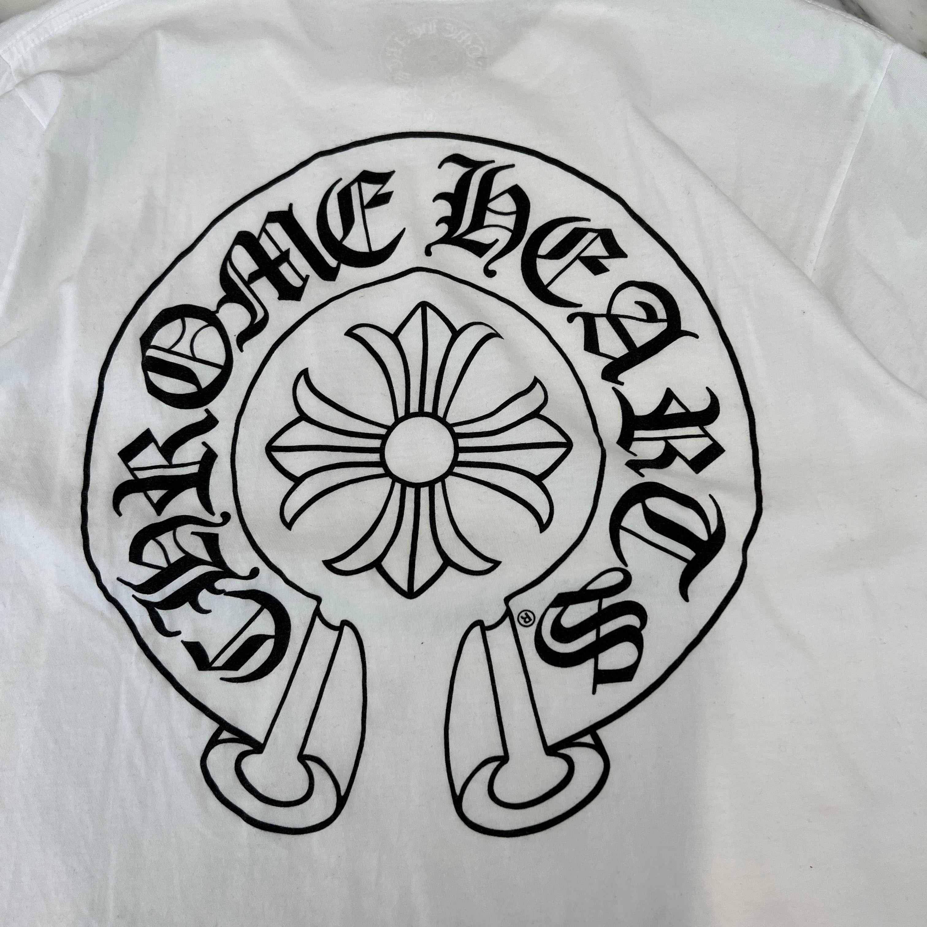 CHROME HEARTS Horseshoe Tee Size M クロムハーツ ホースシュー Tシャツ サイズM