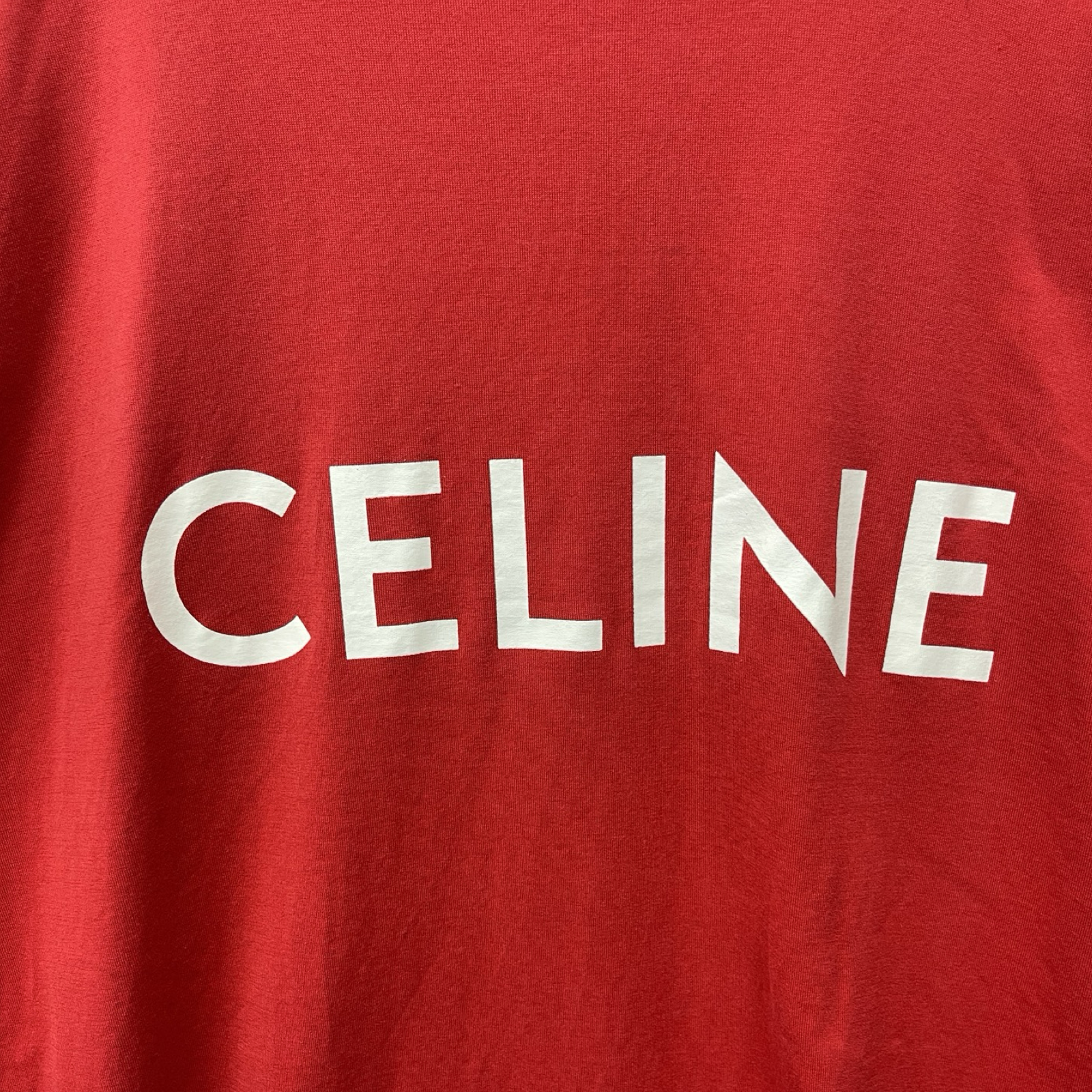 CELINE 2021AW Loose S/S Tee 2X681501F Size XL