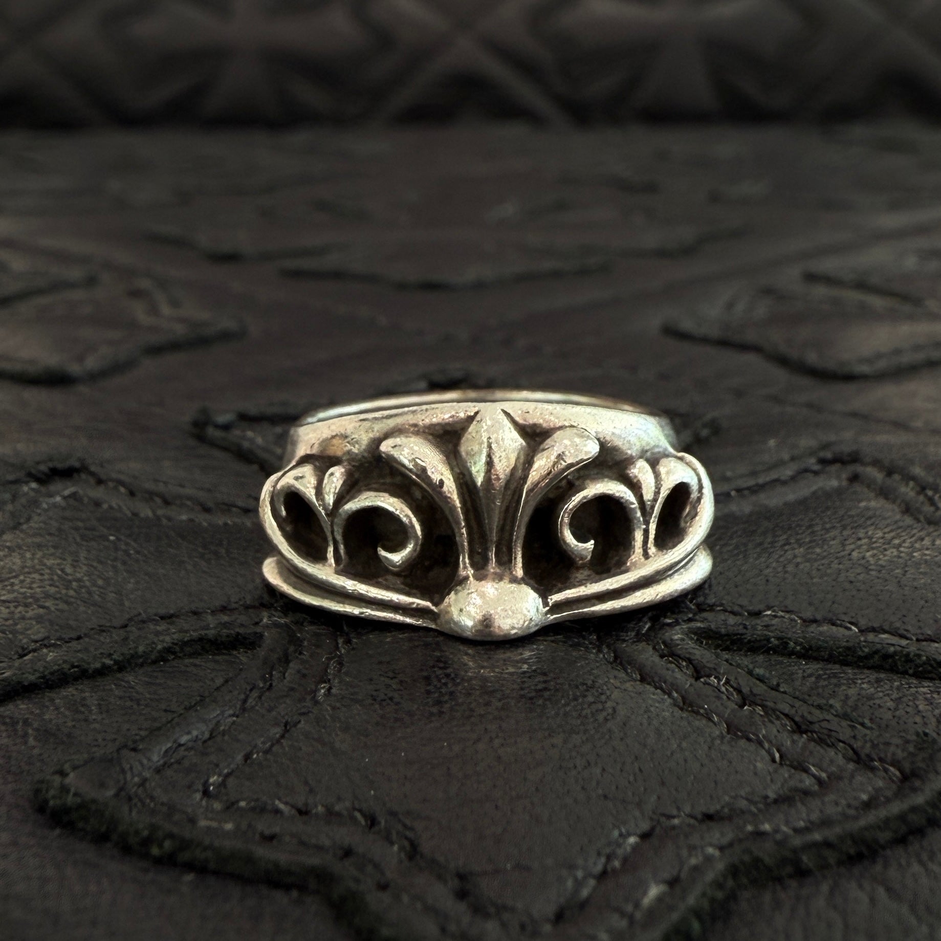 CHROME HEARTS Half Classic Keeper Ring Size 17号 クロムハーツ ハーフクラッシックキーパー リング サイズ17号