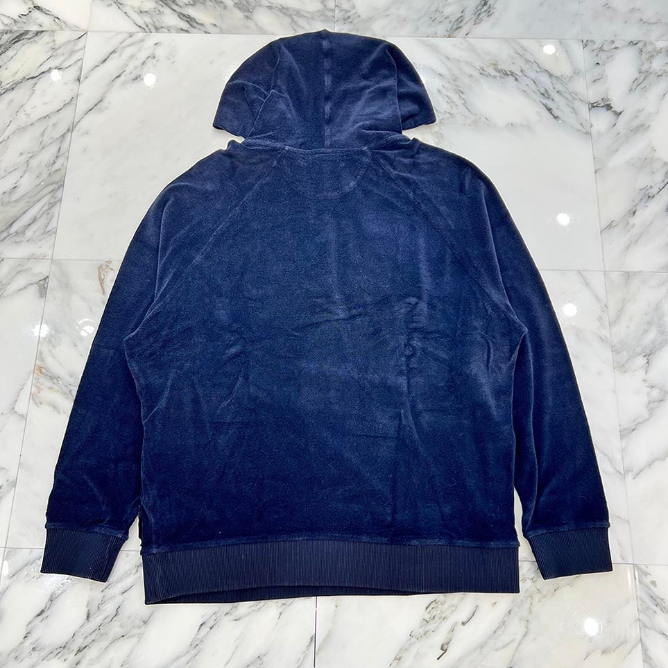 FENDI 2022SS Logo Sweat Pile Pullover Hoodie FY1102 A9RU Size S フェンディ ロゴ スウェット パイル地 プルオーバー フーディ サイズS