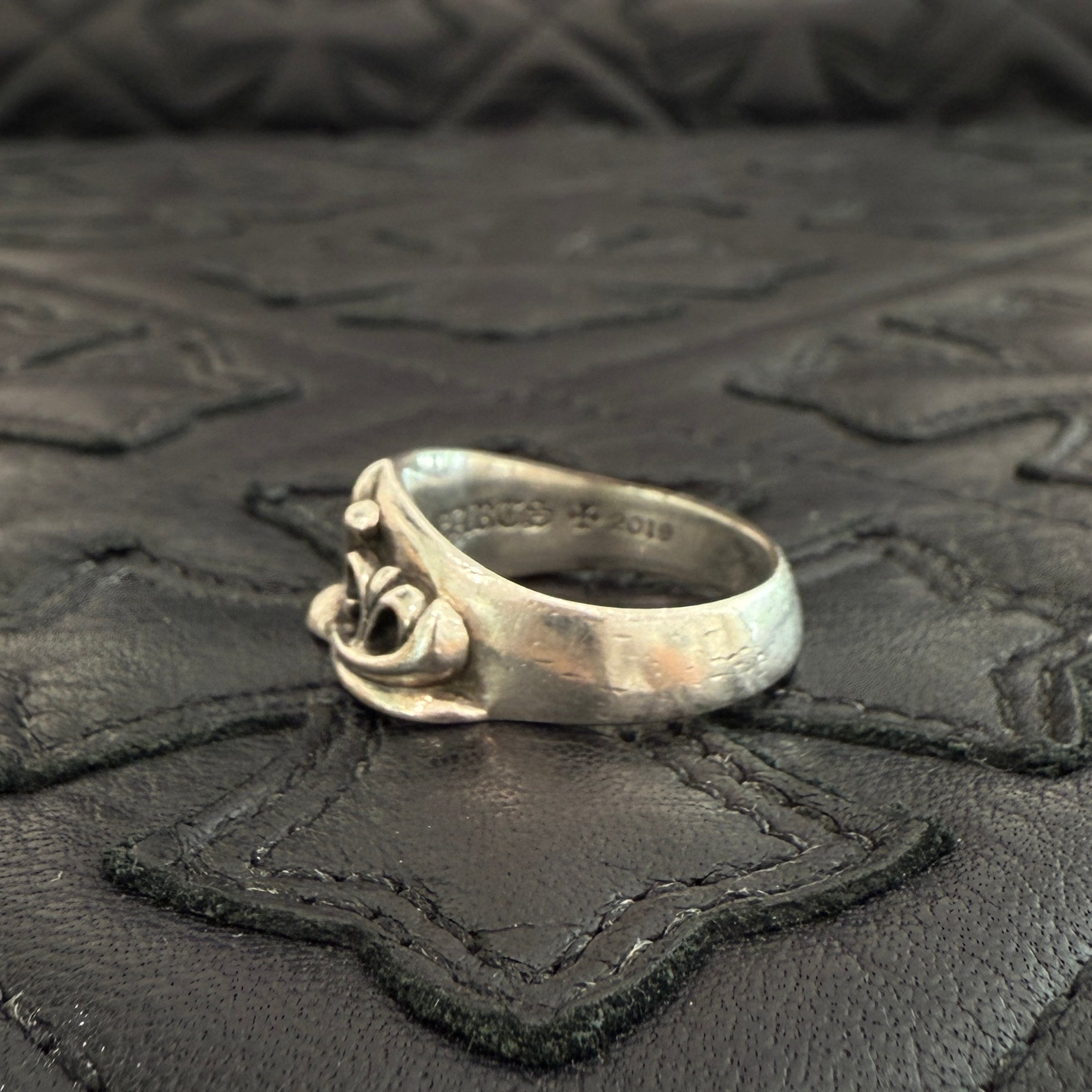 CHROME HEARTS Half Classic Keeper Ring Size 17号 クロムハーツ ハーフクラッシックキーパー リング サイズ17号