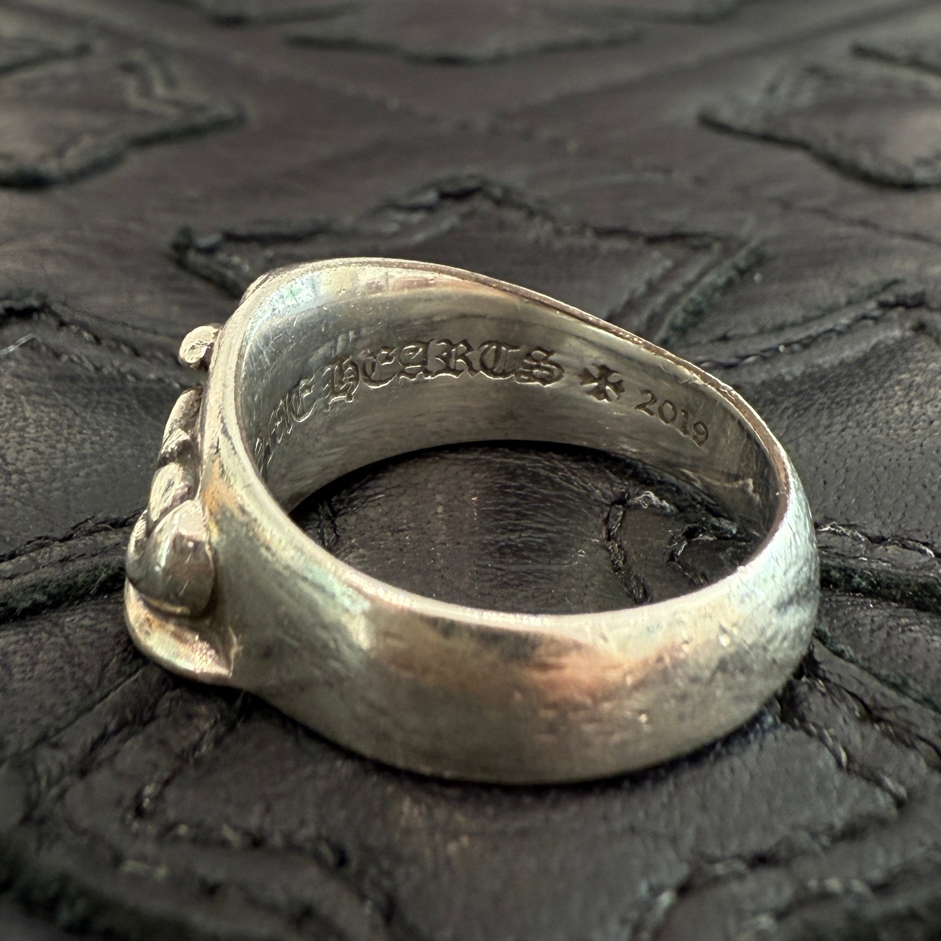 CHROME HEARTS Half Classic Keeper Ring Size 17号 クロムハーツ ハーフクラッシックキーパー リング サイズ17号