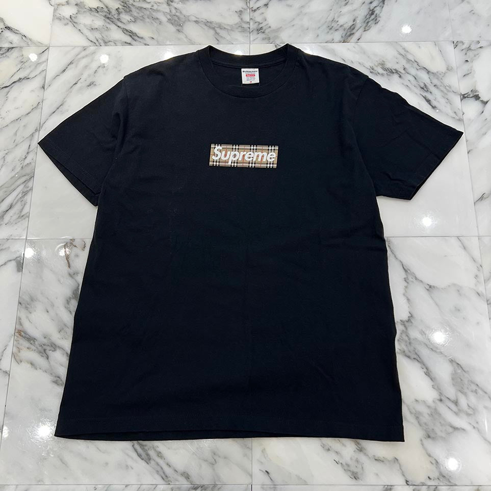 Supreme × BURBERRY 2022SS Box Logo Tee Size M シュプリーム × バーバリー ボックスロゴ Tシャツ サイズM