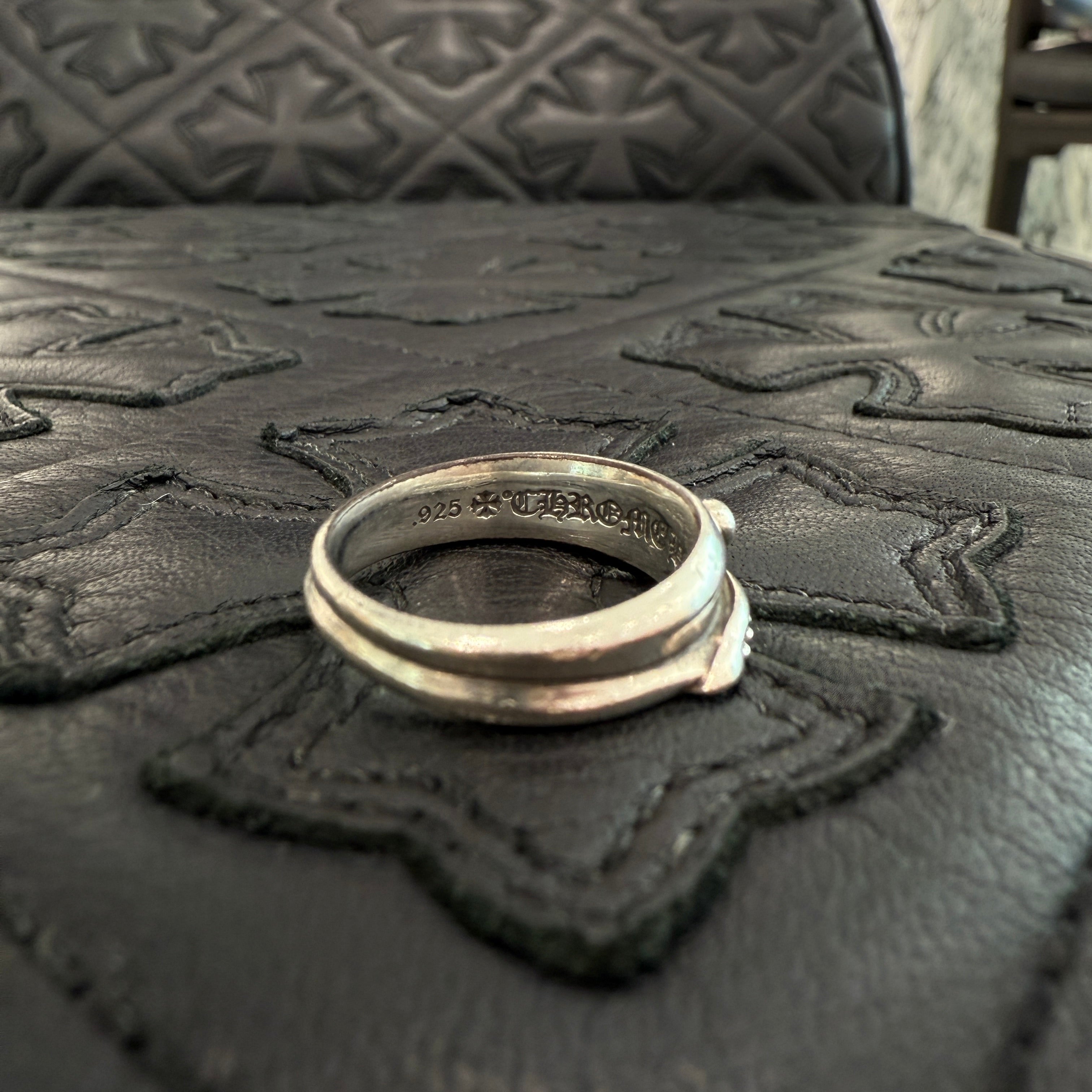 CHROME HEARTS Half Dagger Ring Size 16号 クロムハーツ ハーフ
