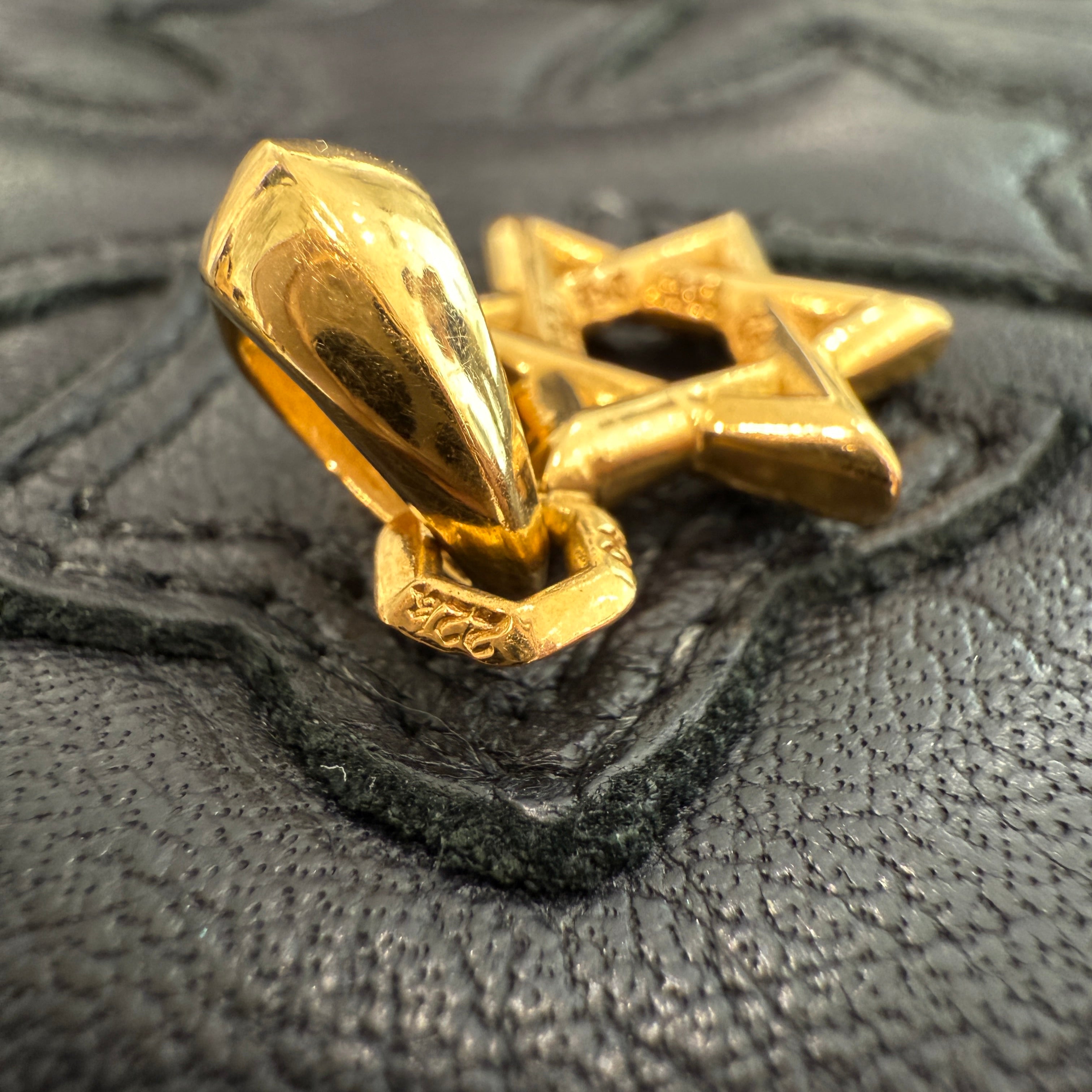 クロムハーツ　22K スターオブダビデペンダント　ルビー クロムハーツスターオブダビデチャーム22K|クロムハーツ通販専門店