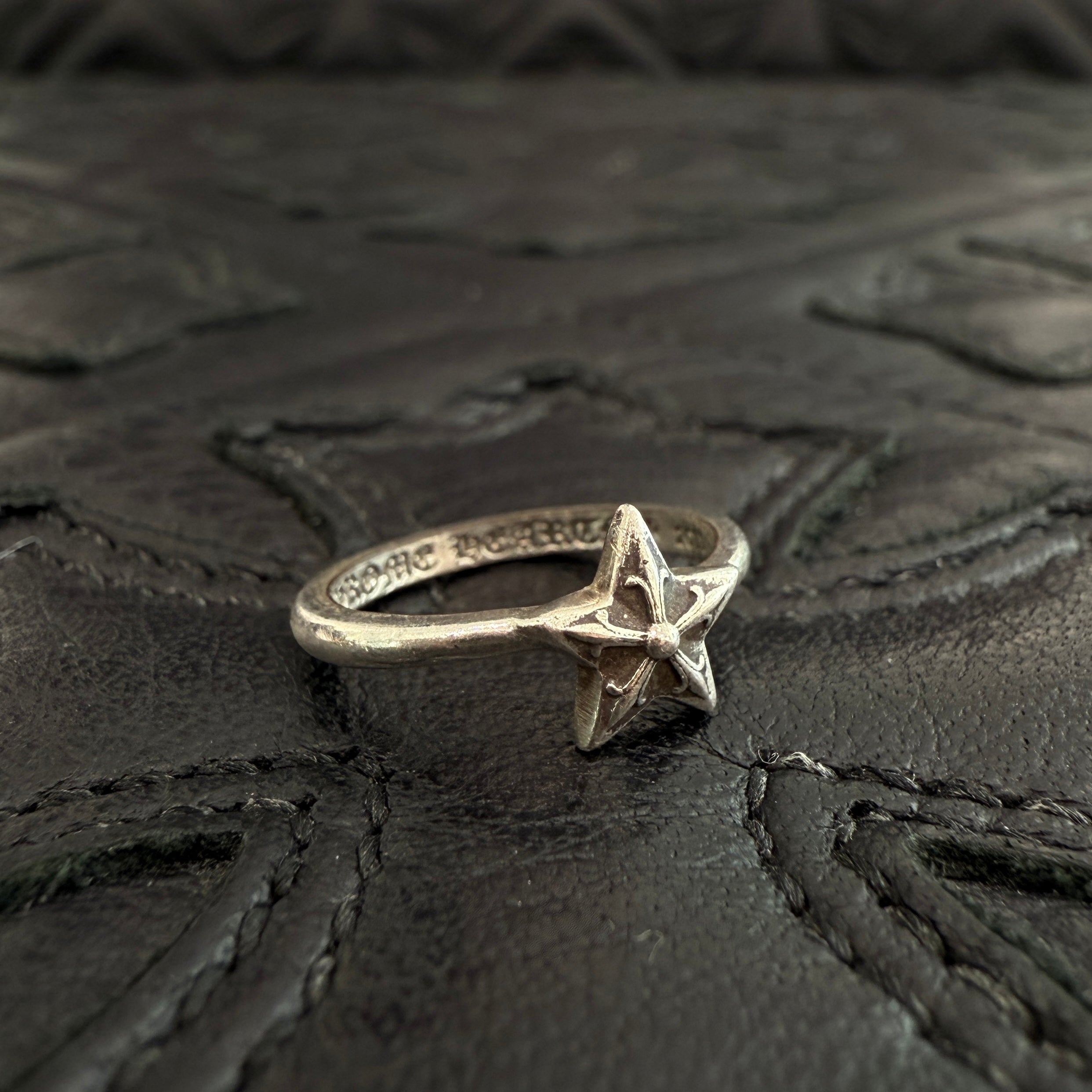 CHROME HEARTS BUBBLGM STAR Ring クロムハーツ バブルガム スター リング