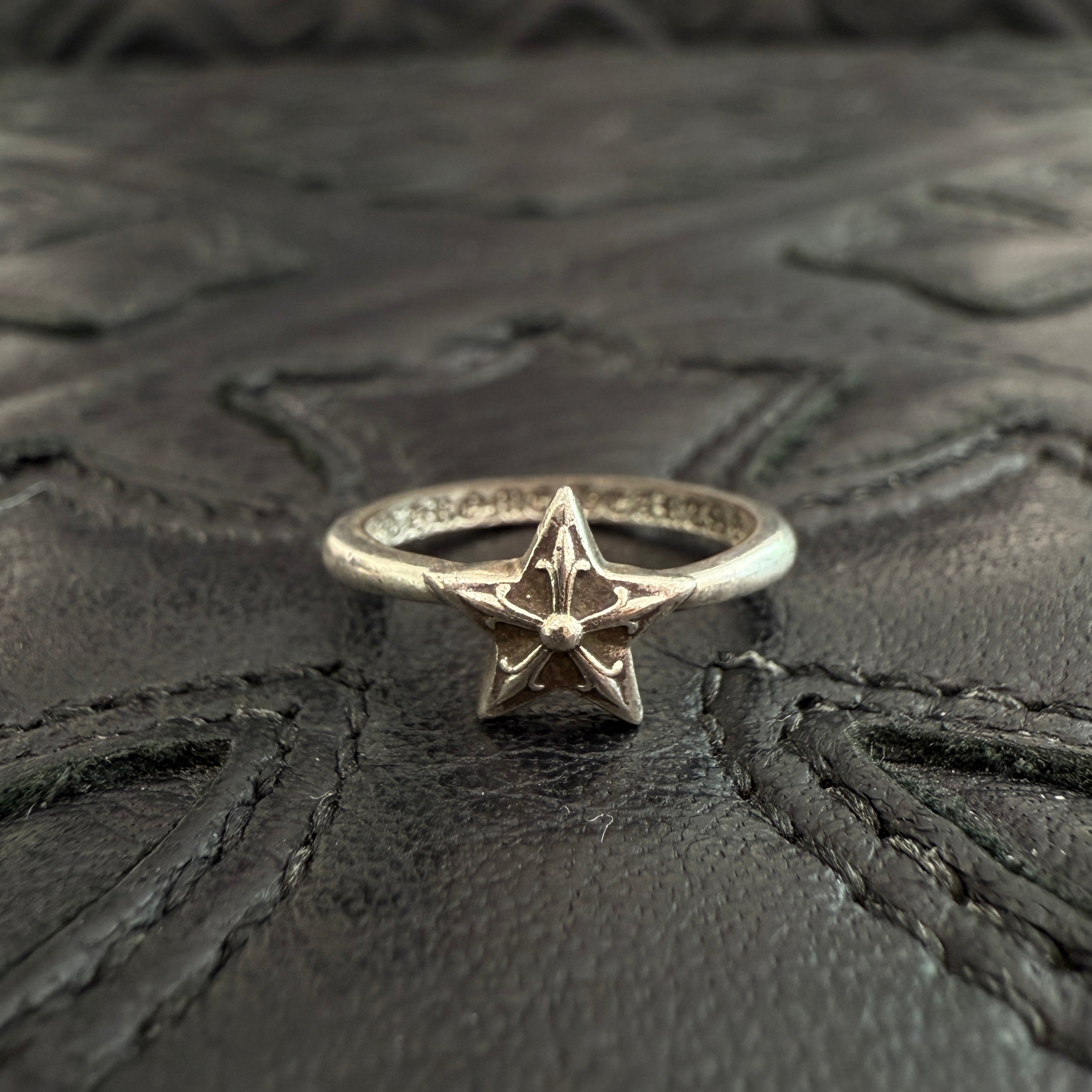 CHROME HEARTS BUBBLGM STAR Ring クロムハーツ バブルガム スター リング