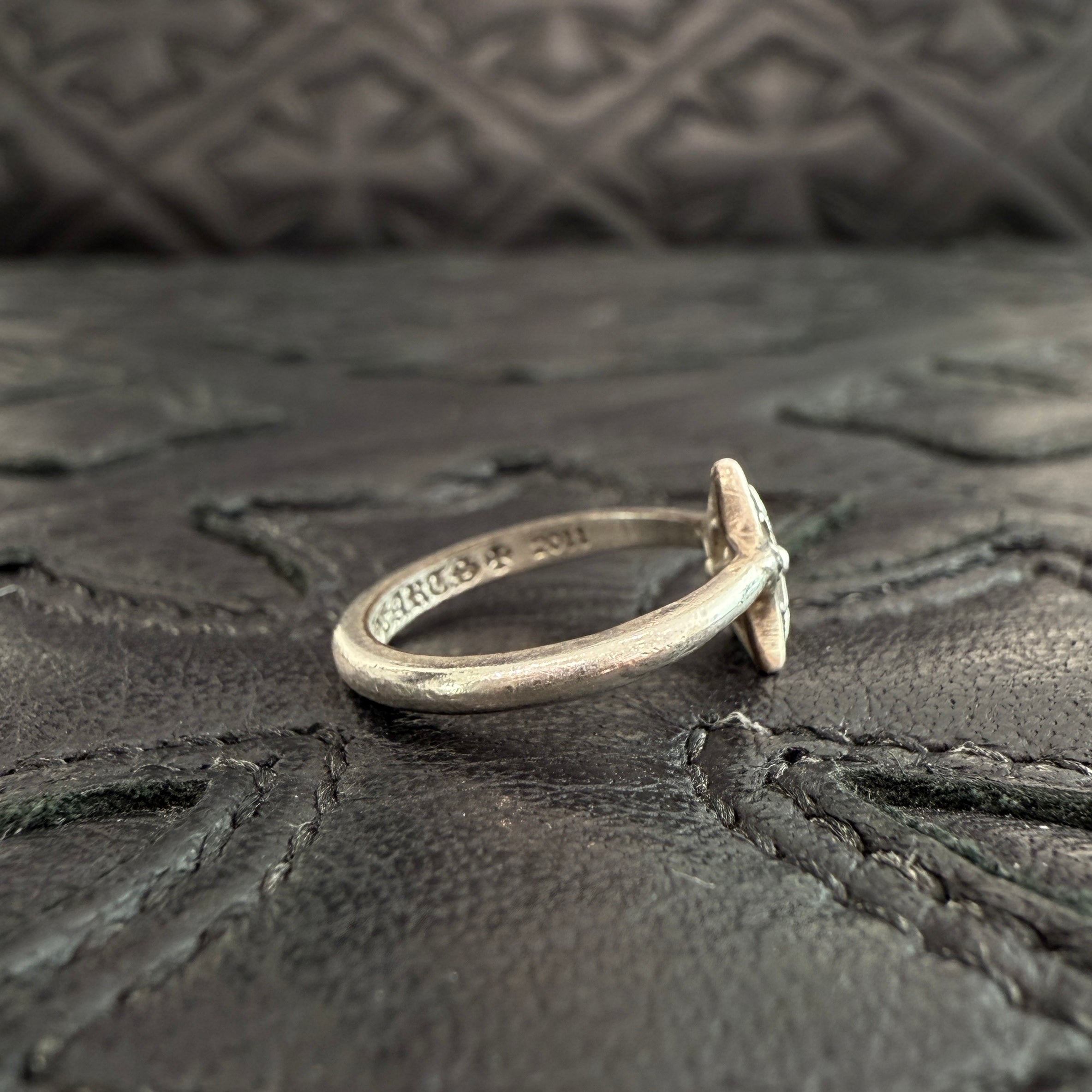 CHROME HEARTS BUBBLGM STAR Ring クロムハーツ バブルガム スター リング