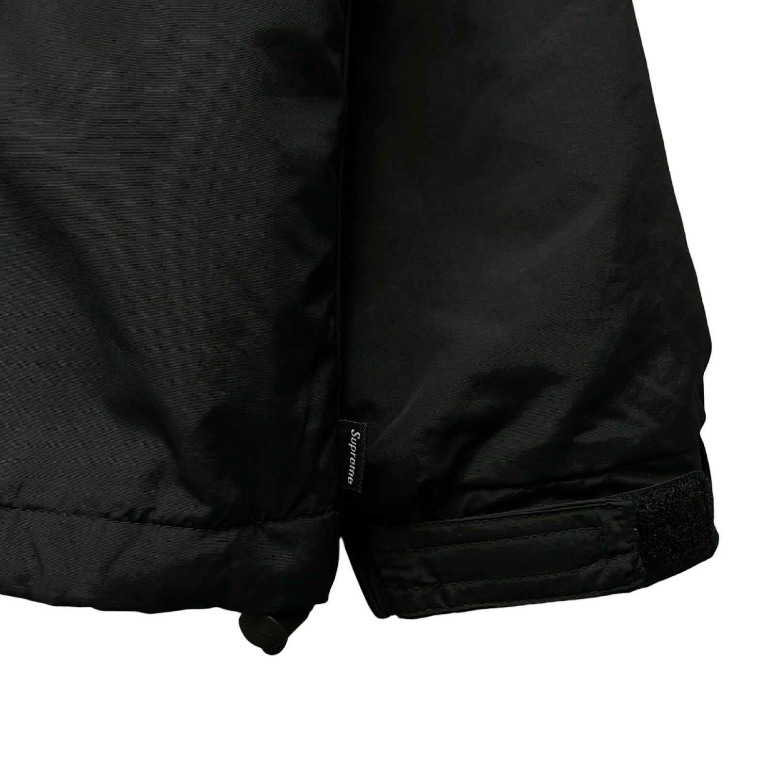 Supreme 2017AW Logo Half Zip Nylon Hooded Jacket Size XL