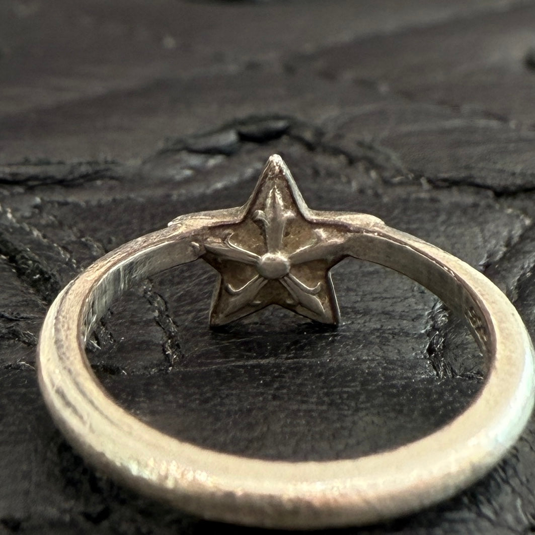 CHROME HEARTS BUBBLGM STAR Ring クロムハーツ バブルガム スター リング