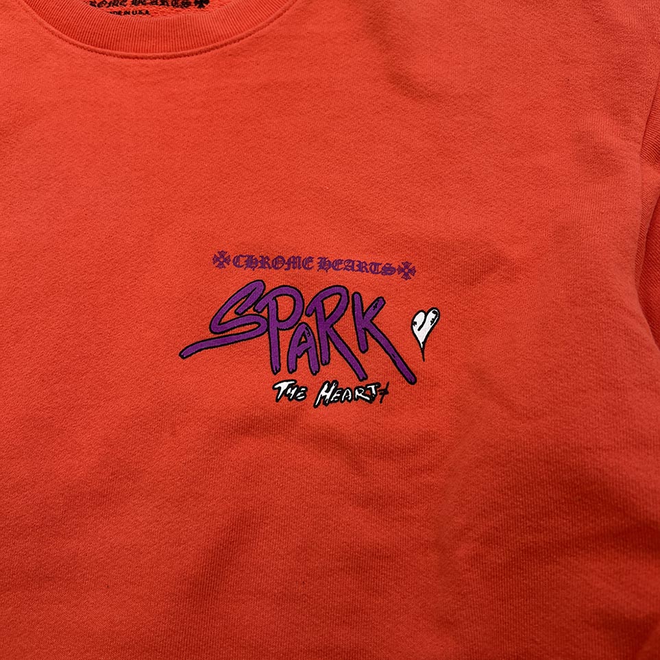 CHROME HEARTS × MATTY BOY 2023SS Sadistic Lipstick Sweatshirt Size XXL クロムハーツ × マッティボーイ サディスティックリップスティック クルーネックスウェットシャツ サイズXXL