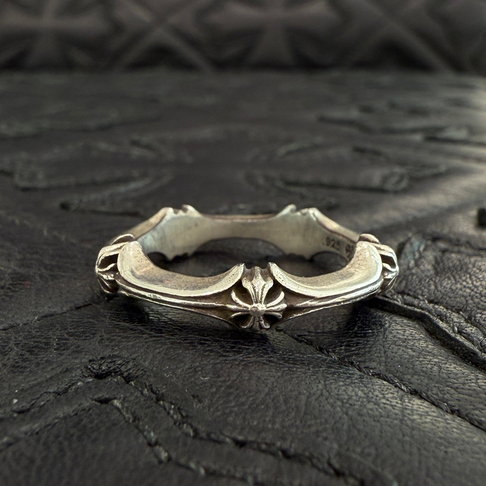 CHROME HEARTS Plus & Bone Ring Size 18号 クロムハーツ プラス＆ボーン リング サイズ18号