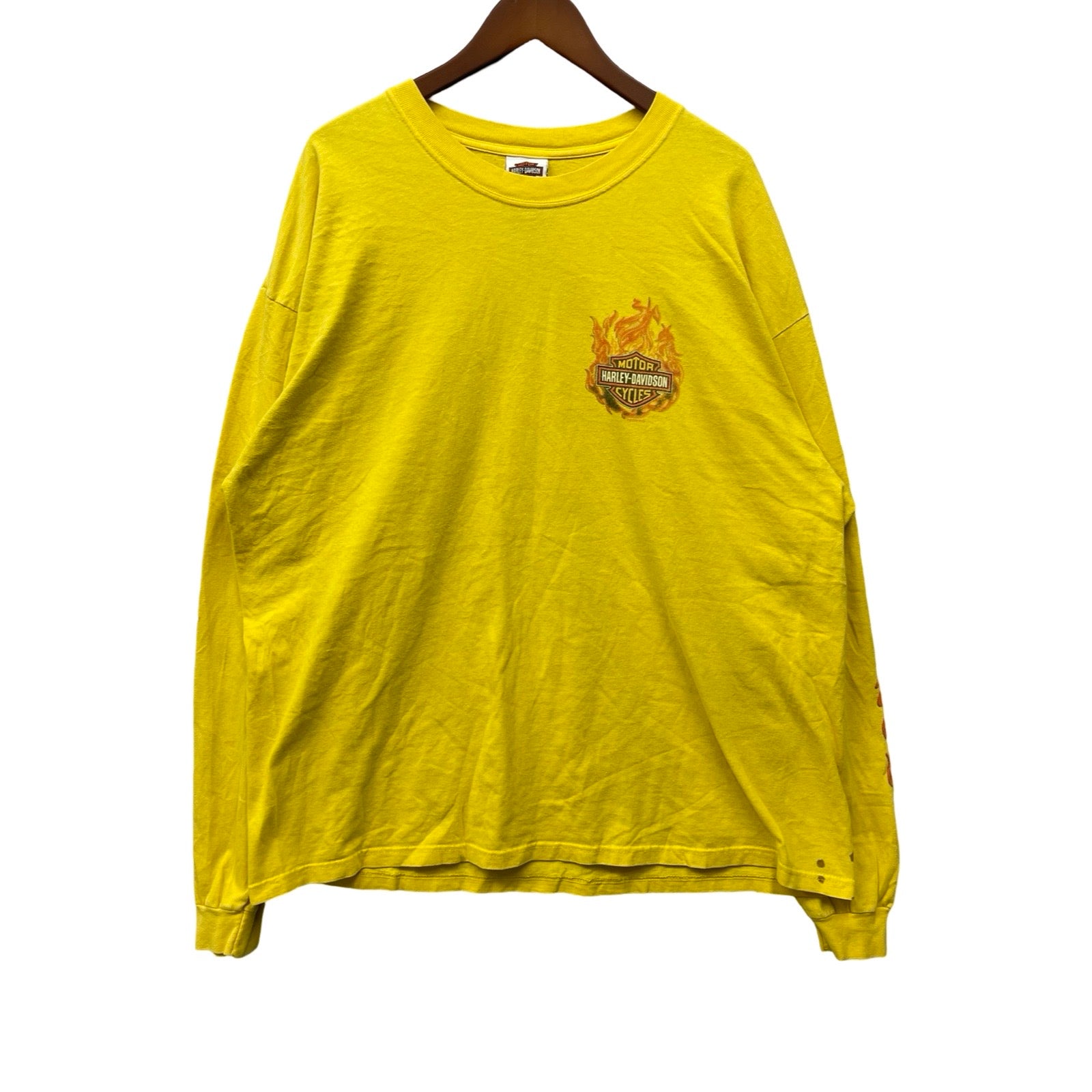 Vintage 00's Harley-Davidson "CRYSTAL RIVER" 2006 L/S Tee Size 2XL