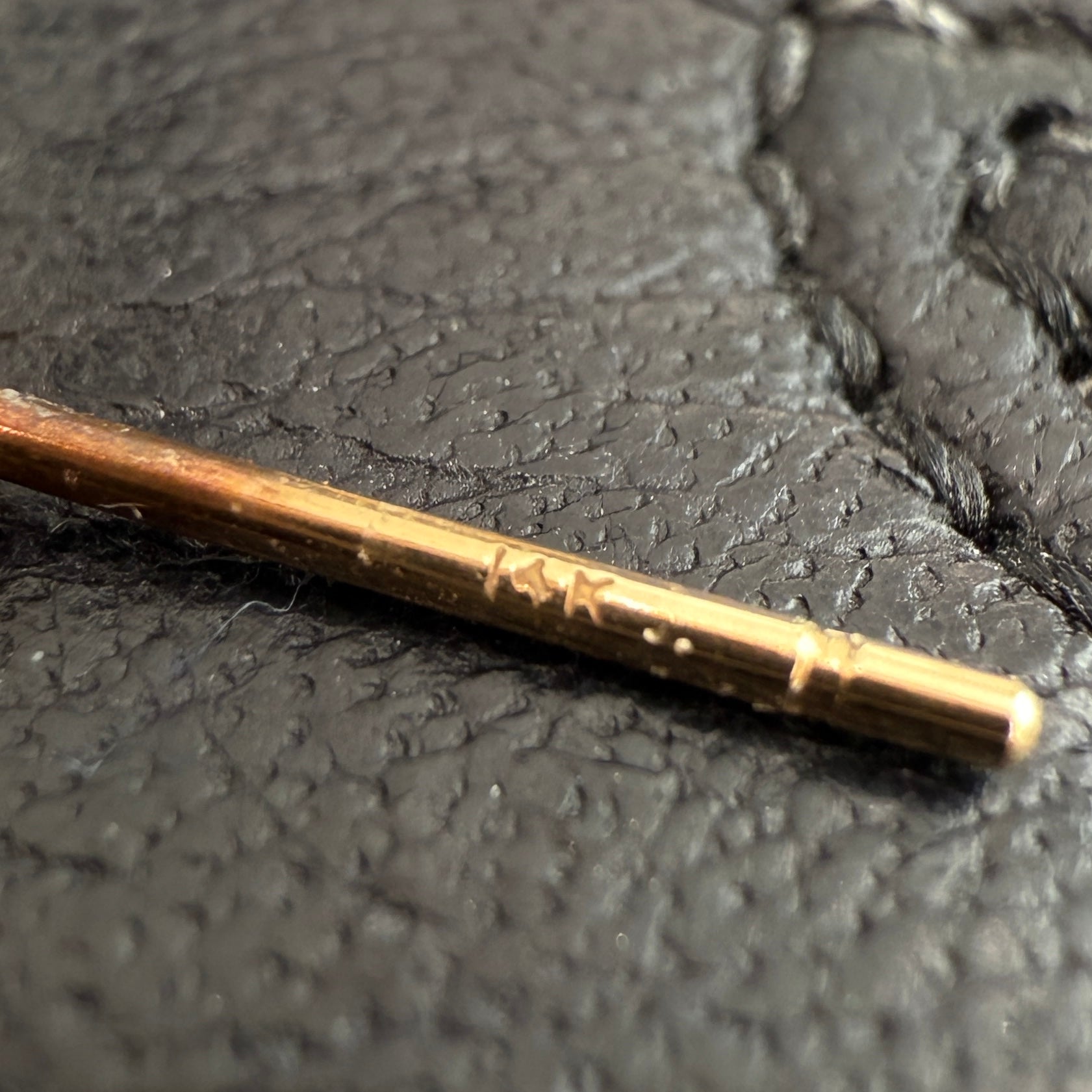 CHROME HEARTS 22K Chain Spike 1 Drop Earring クロムハーツ 22K チェーンスパイク 1ドロップ イヤリング ピアス