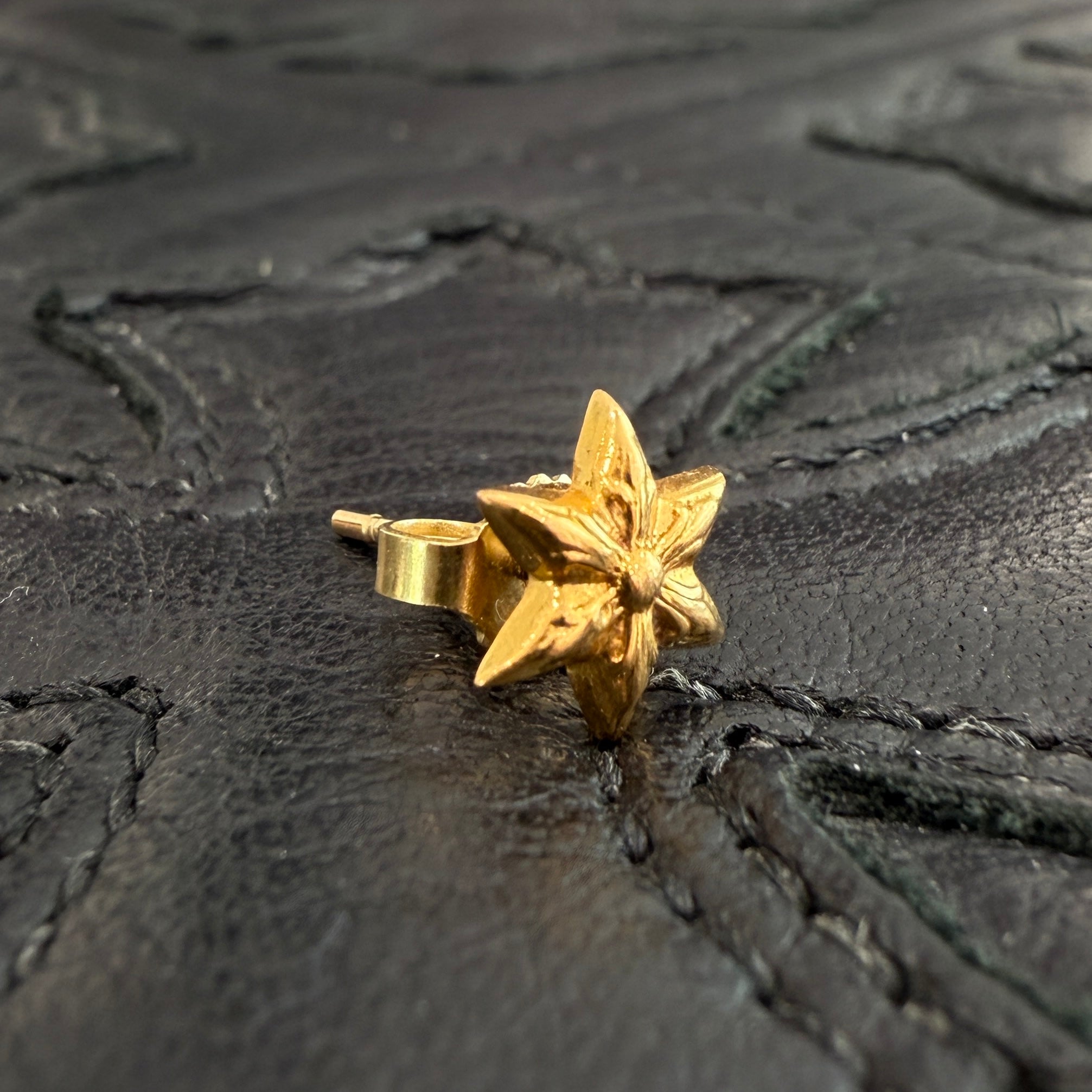 CHROME HEARTS 22K STAR STUD Earrings クロムハーツ 22K スタースタッド イヤリング ピアス