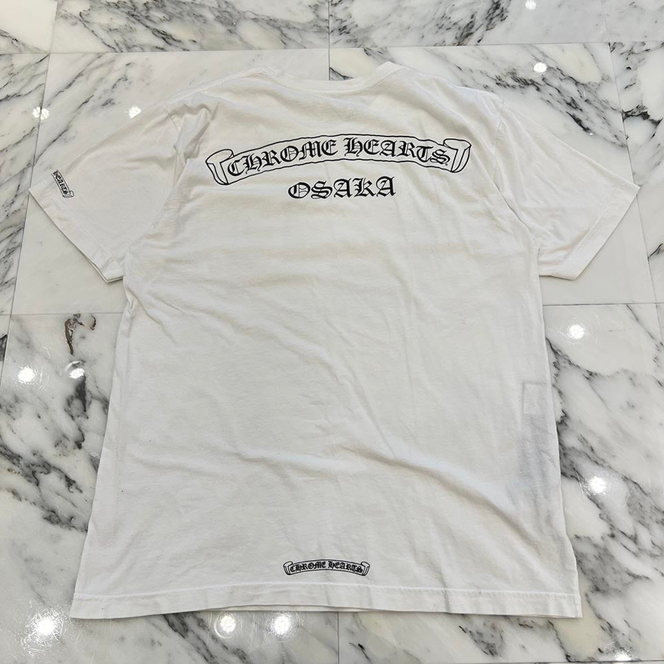 CHROME HEARTS OSAKA Limited Scroll Label Logo Tee Size L クロムハーツ 大阪限定 スクロールラベルロゴ Tシャツ サイズL
