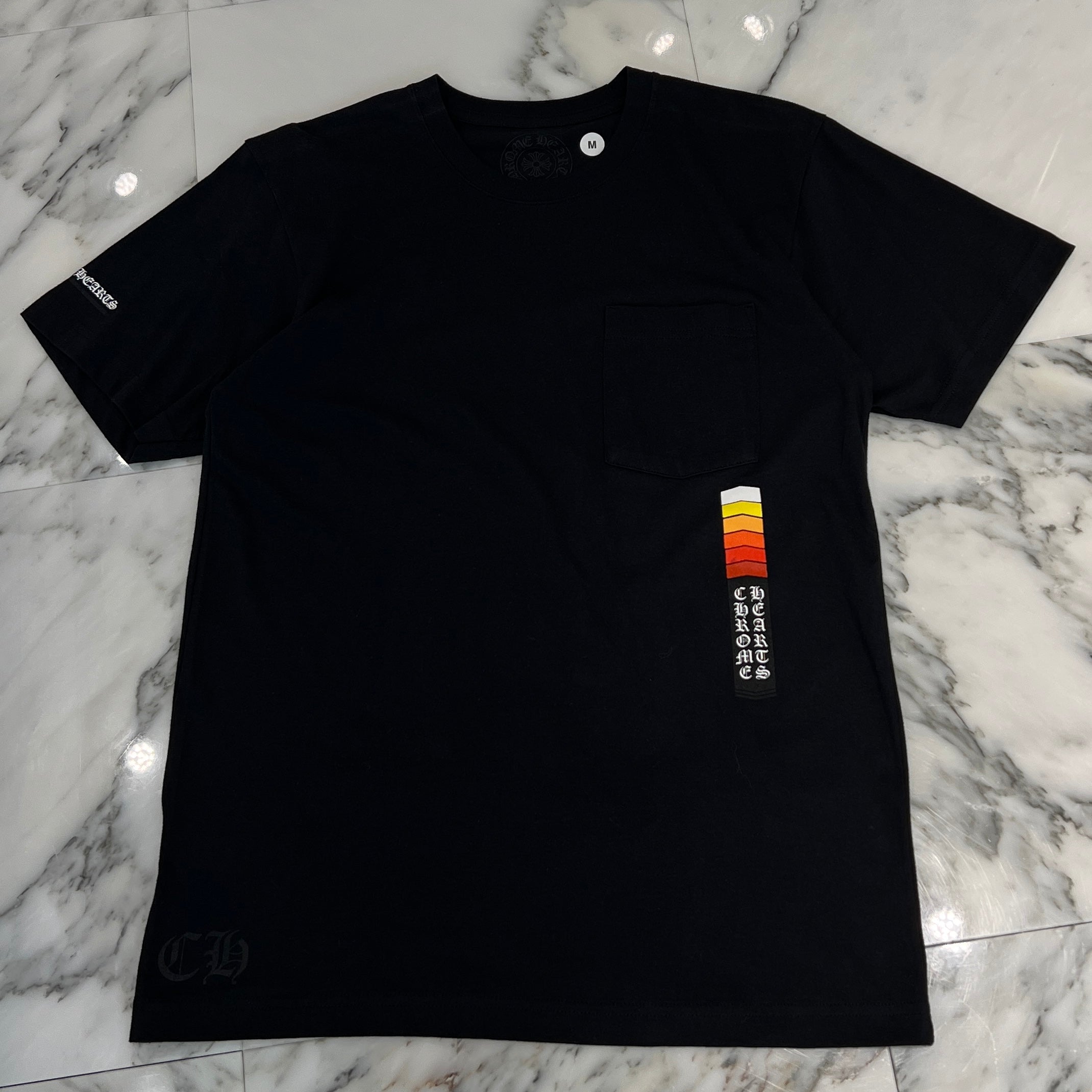 CHROME HEARTS Neon Bar Logo Tee Size L クロムハーツ ネオンバー ロゴ Tシャツ サイズL