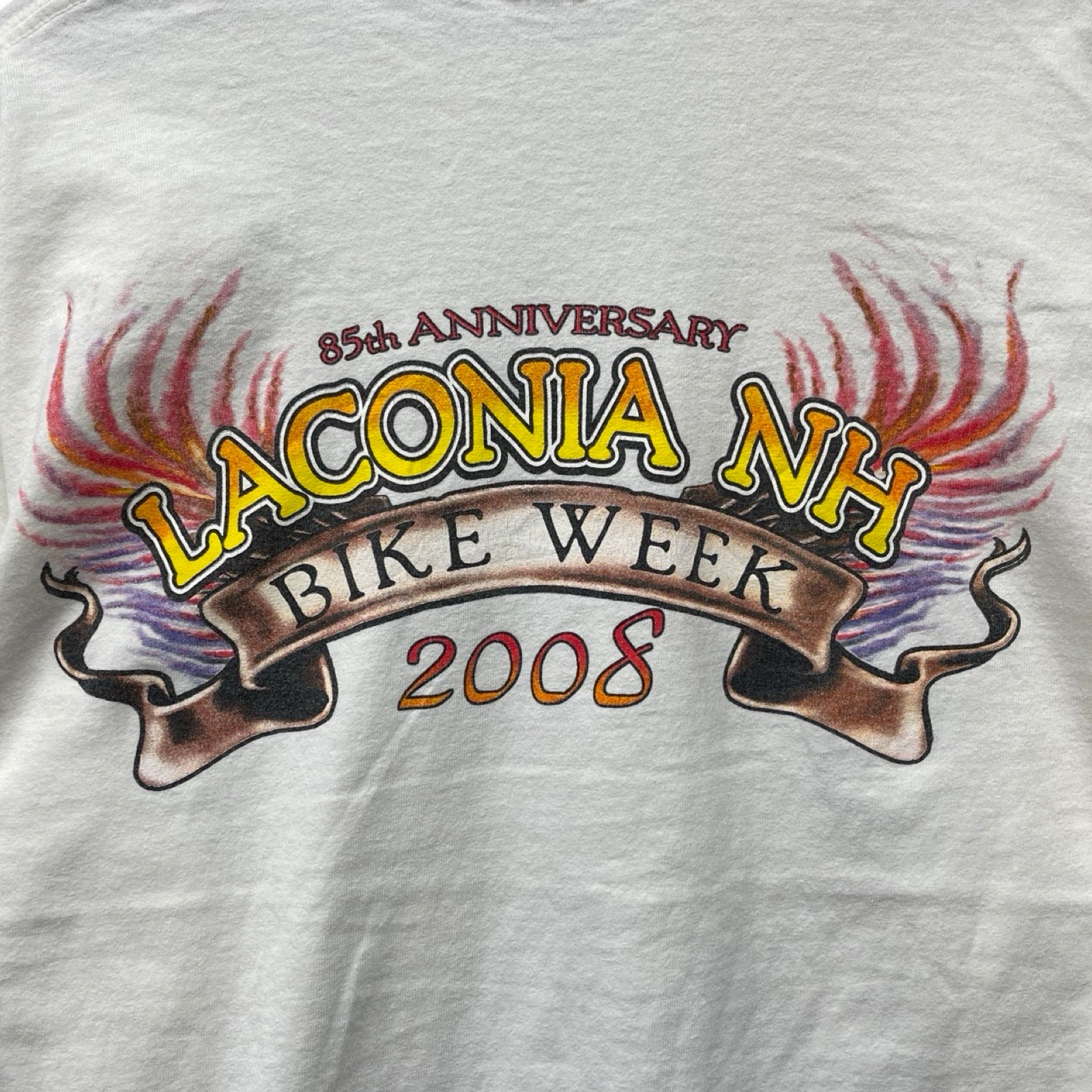 Vintage 00's Harley-Davidson "LACONIA NH 2008 BIKE WEEK" L/S Tee