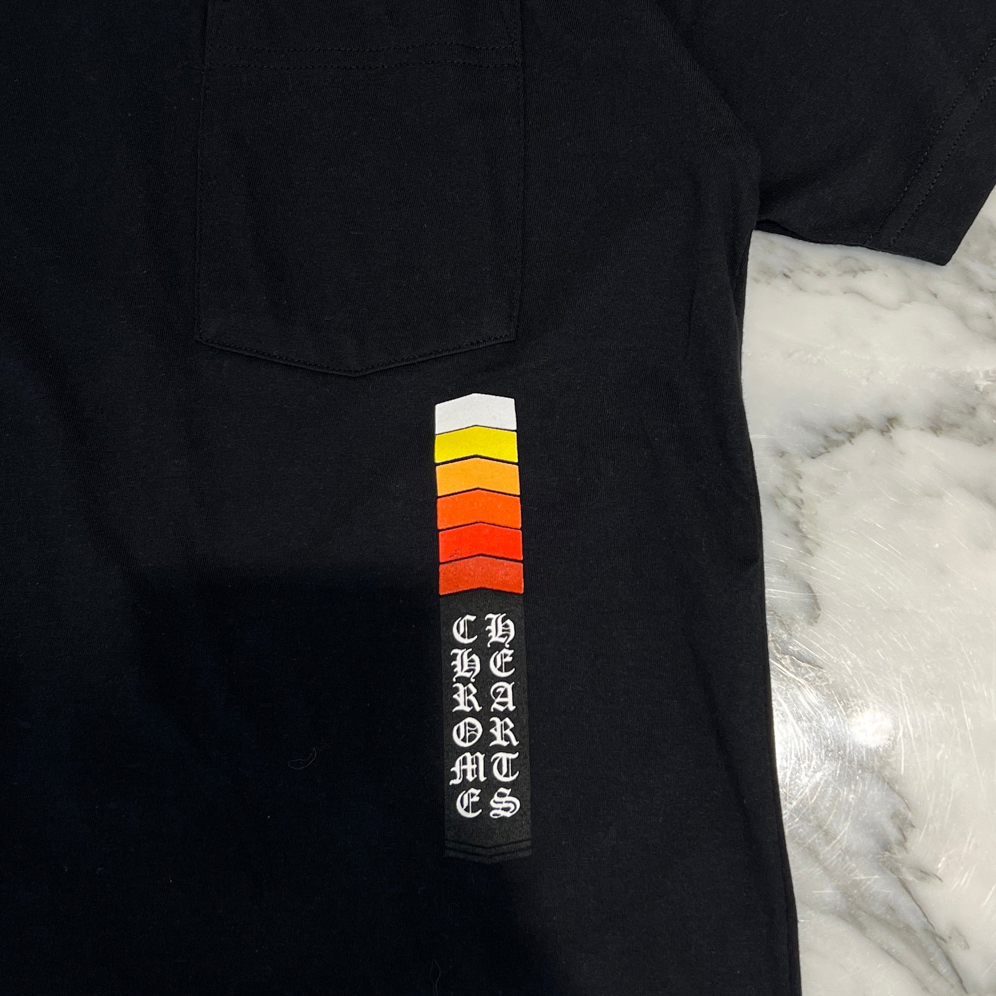 CHROME HEARTS Neon Bar Logo Tee Size L クロムハーツ ネオンバー ロゴ Tシャツ サイズL