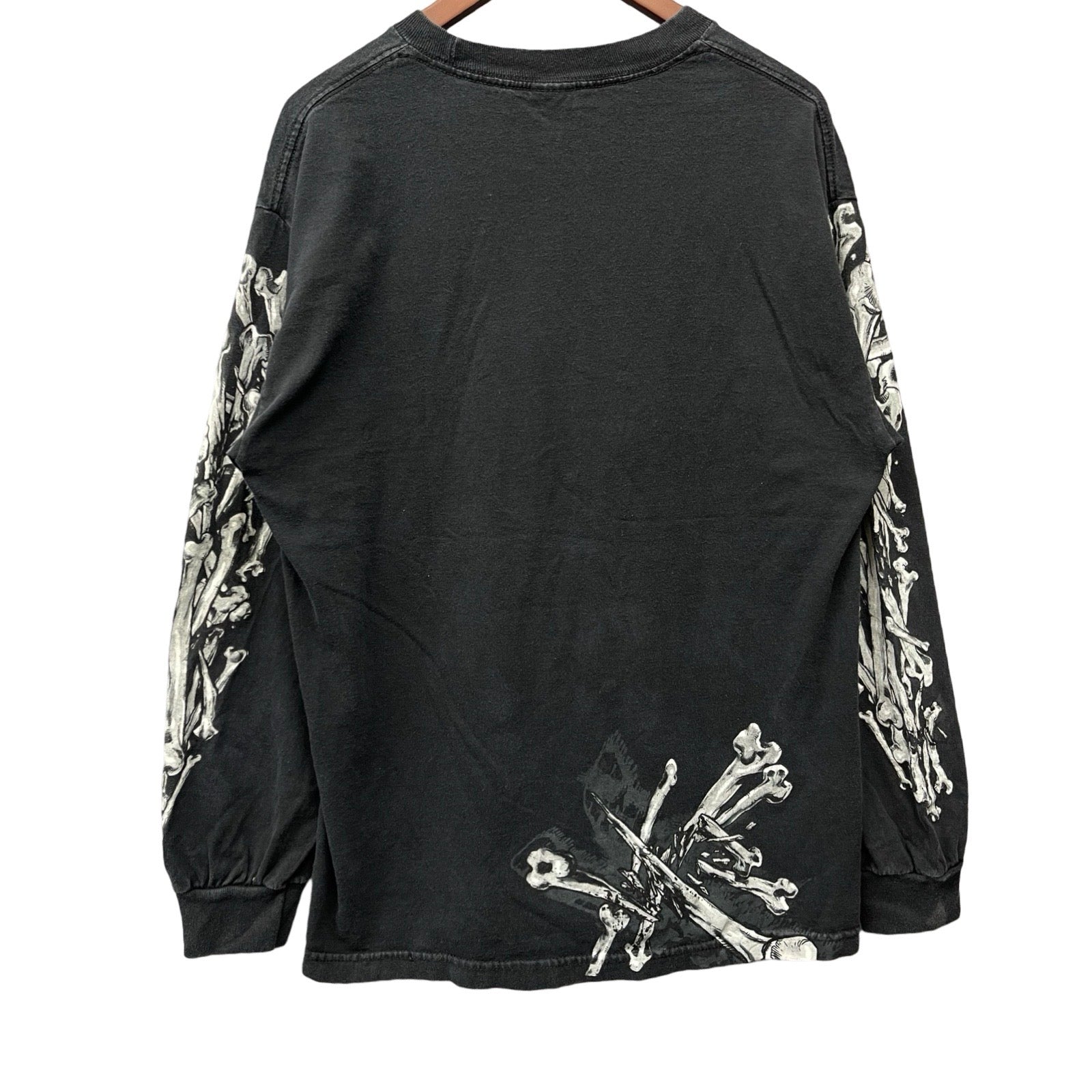 Vintage 00's Grave Digger Bad To The Bone 2000 L/S Tee Size L