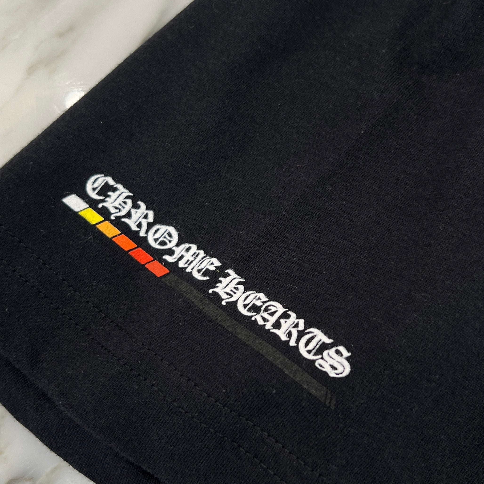 CHROME HEARTS Neon Bar Logo Tee Size L クロムハーツ ネオンバー ロゴ Tシャツ サイズL