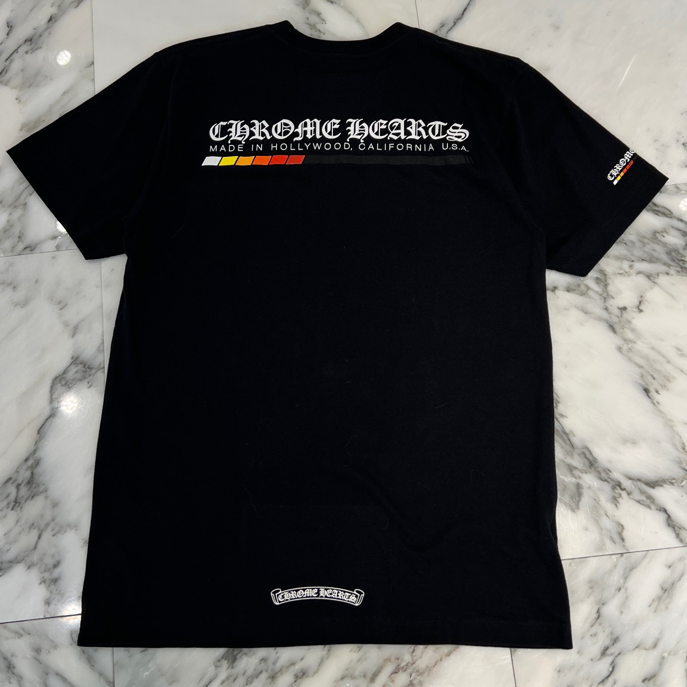 CHROME HEARTS Neon Bar Logo Tee Size L クロムハーツ ネオンバー ロゴ Tシャツ サイズL