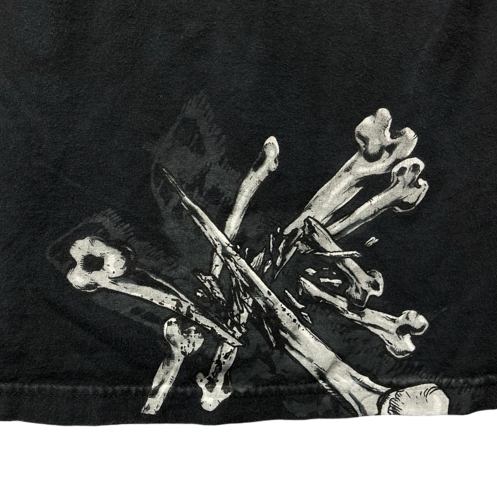 Vintage 00's Grave Digger Bad To The Bone 2000 L/S Tee Size L