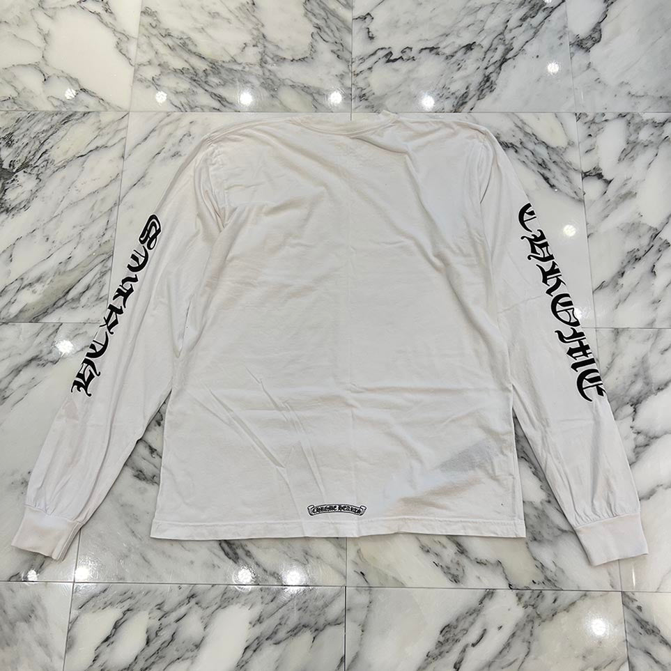 CHROME HEARTS Neck Logo Long Sleeve Tee Size XL クロムハーツ ネックロゴ ロングスリーブTシャツ サイズXL