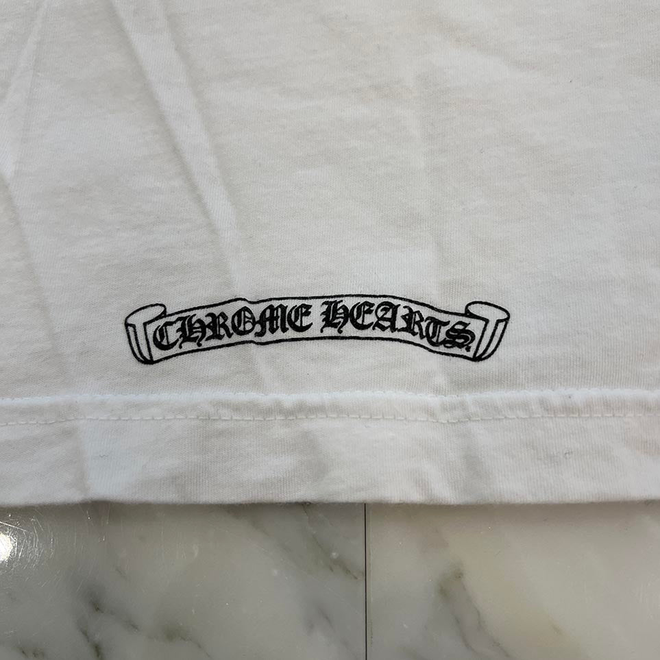 CHROME HEARTS Neck Logo Long Sleeve Tee Size XL クロムハーツ ネックロゴ ロングスリーブTシャツ サイズXL