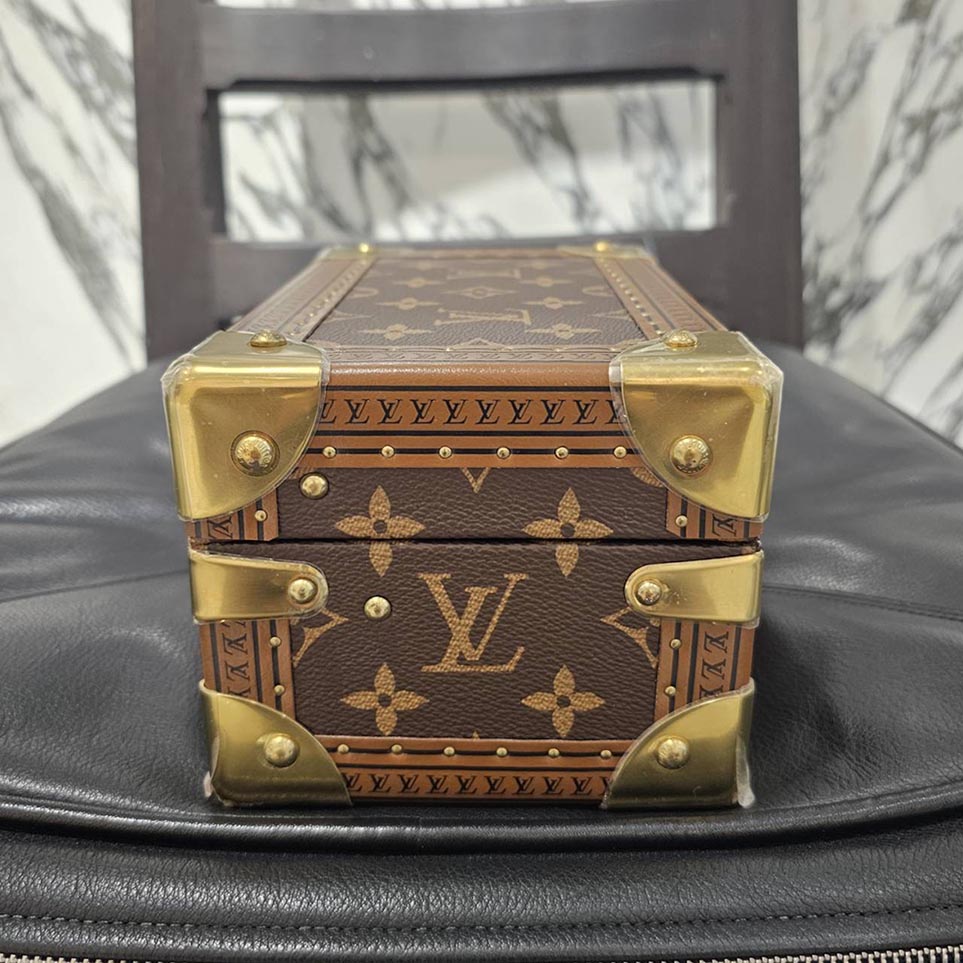 LOUIS VUITTON 2020AW Coffret Tresor 24 Jewellery Box M10139 ルイヴィトン モノグラム コフレ・トレゾール 24 クレーム ジュエリーボックス