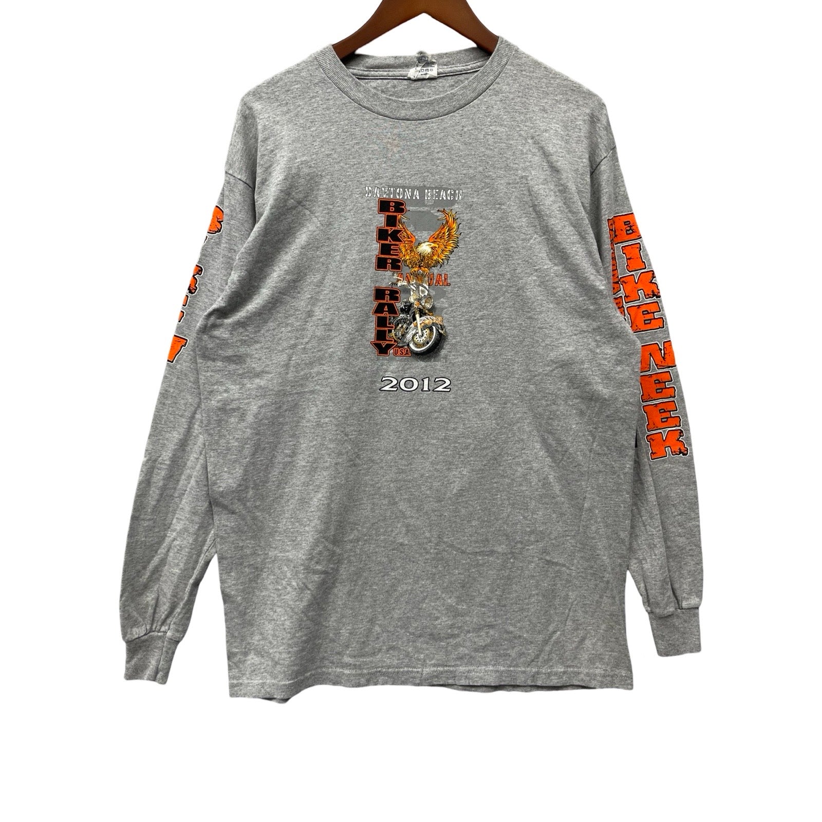 Vintage 00's Harley-Davidson "BIKER RALLY" Daytona Beach L/S Tee Size L