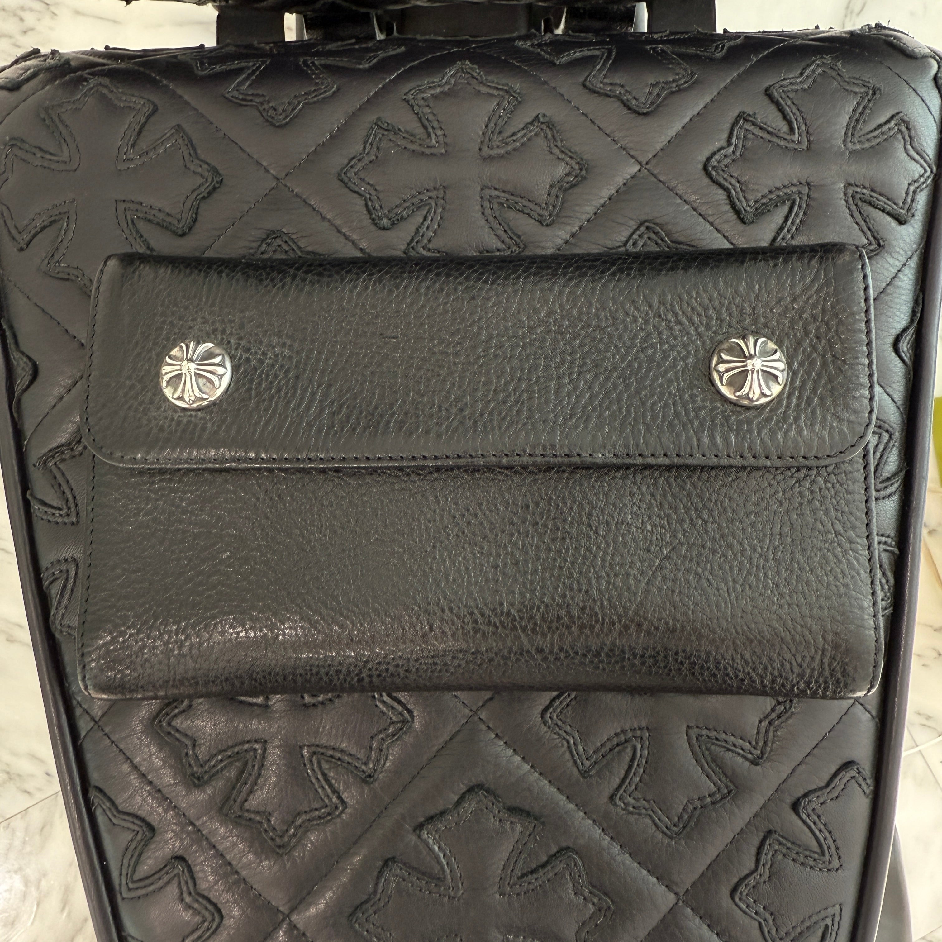 CHROME HEARTS Wave Cross Ball Wallet クロムハーツ ウェーブ クロスボール ウォレット