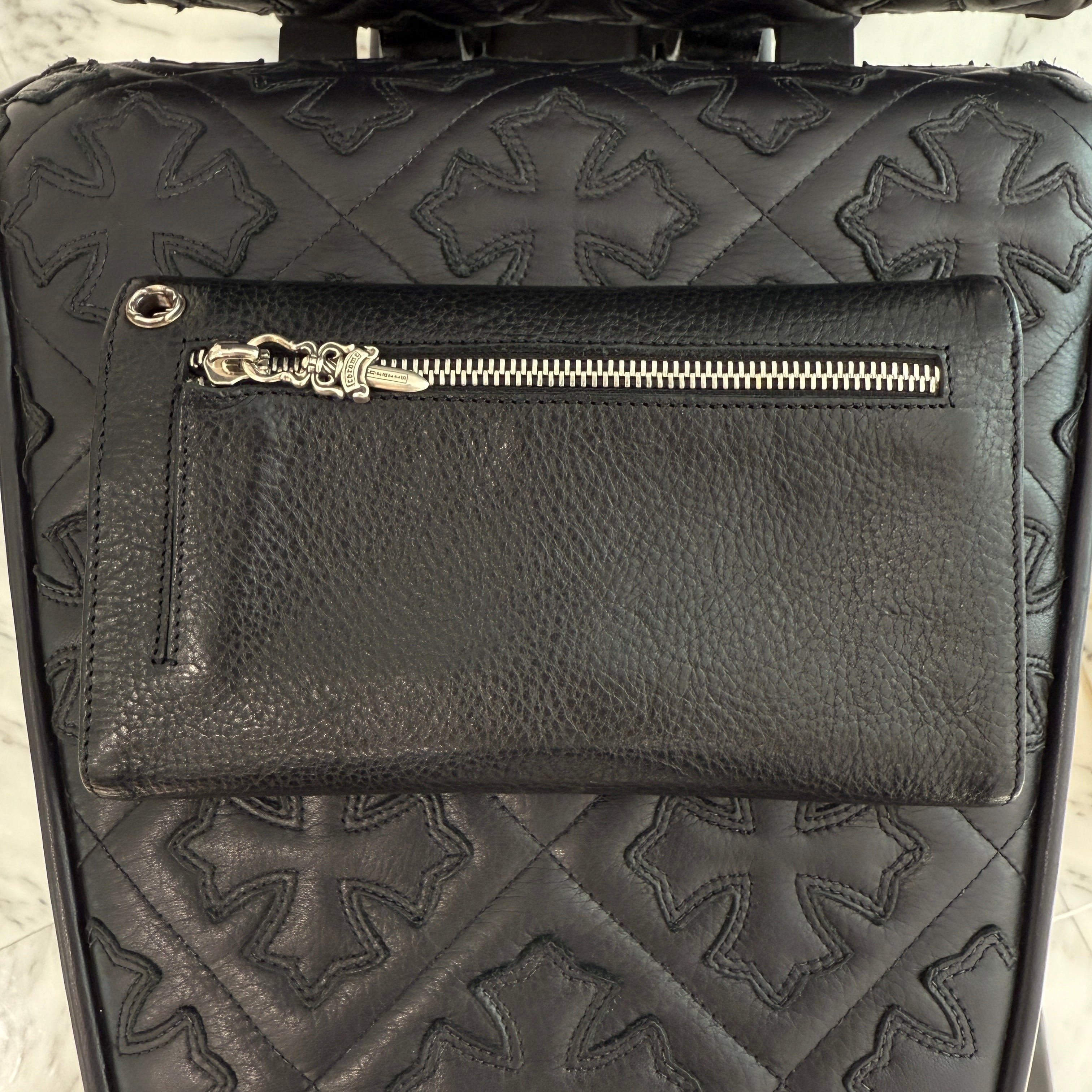 CHROME HEARTS Wave Cross Ball Wallet クロムハーツ ウェーブ クロス