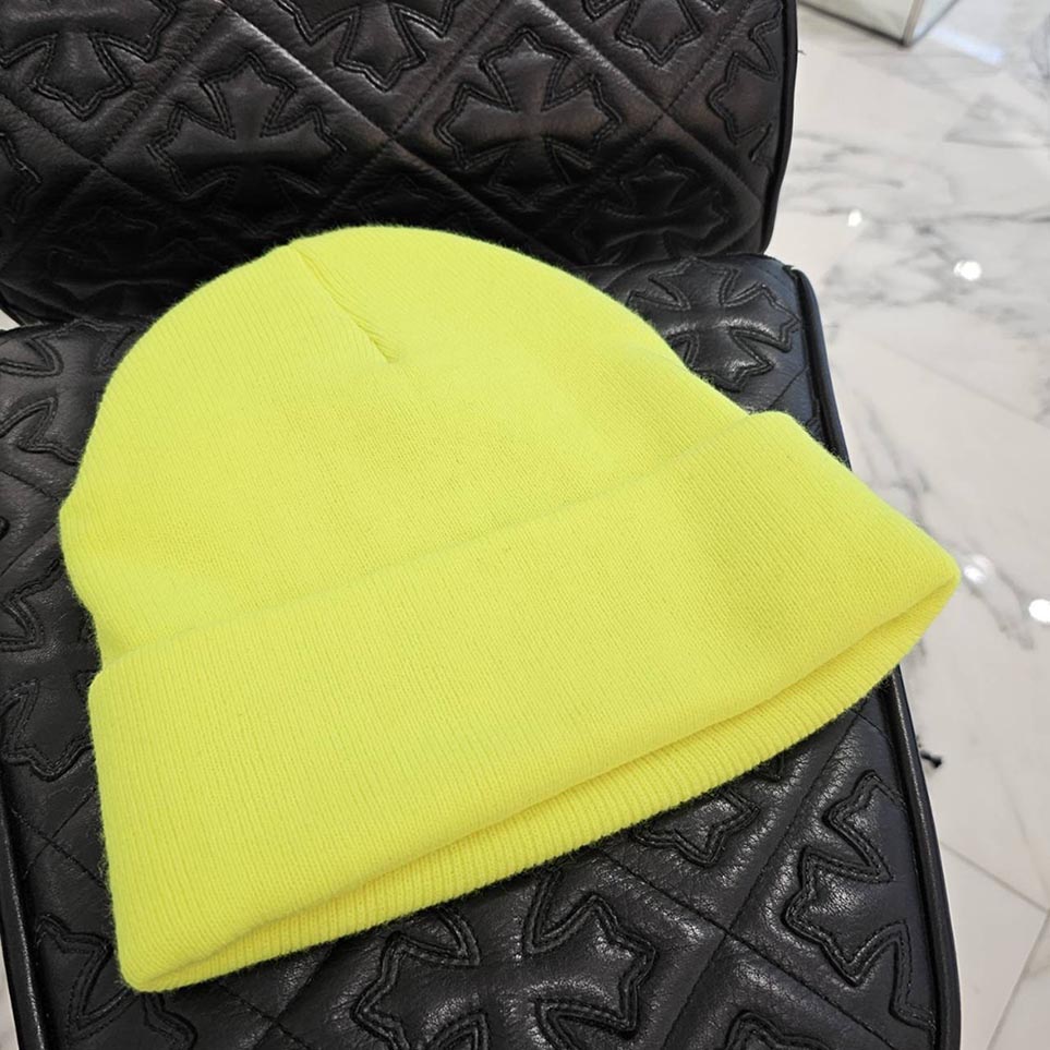CHROME HEARTS WATCH CAP Neon Yellow Size ONE SIZE (23cm) クロムハーツ ワッチキャップ ONE SIZE (23cm)