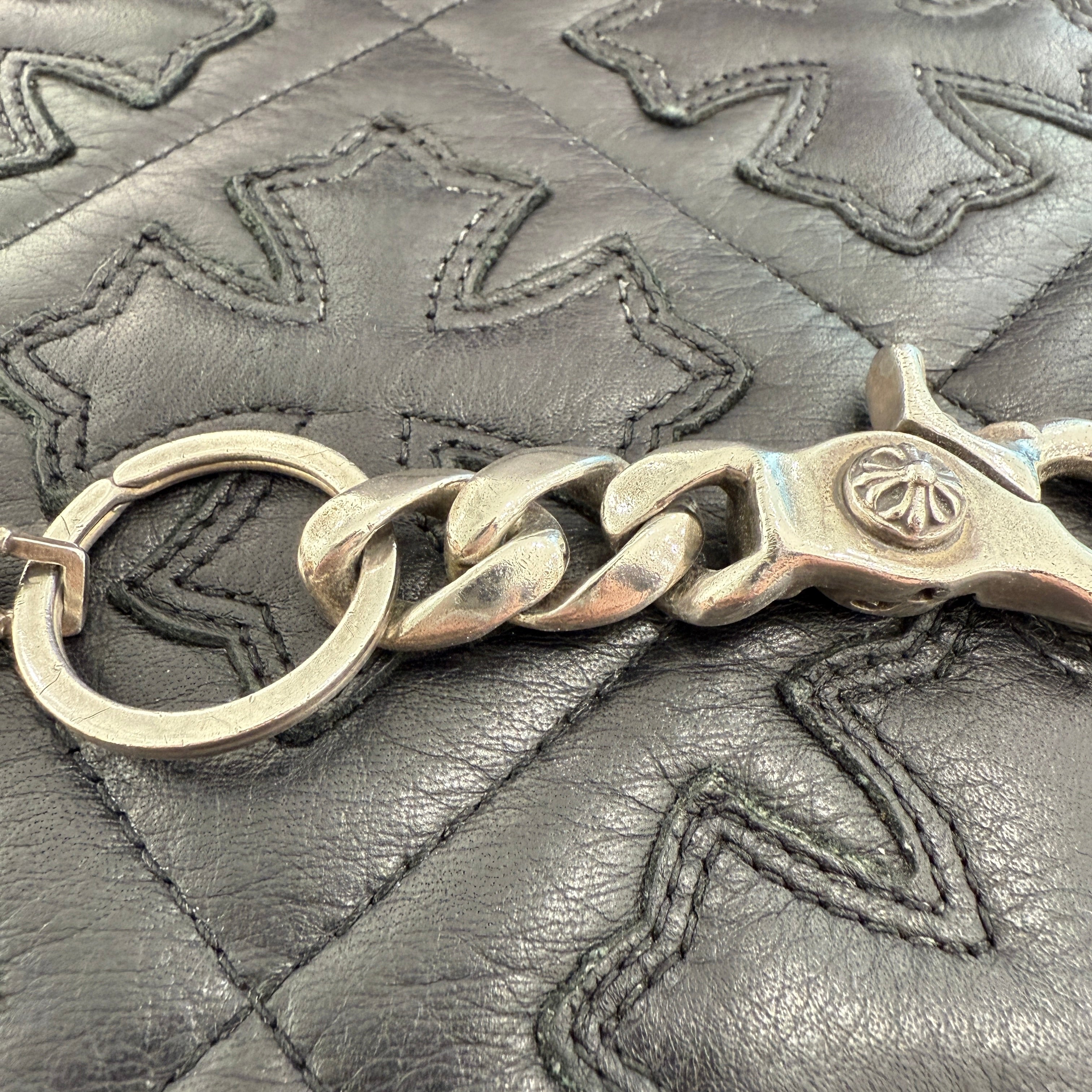 CHROME HEARTS Classic Short Chain Clip Keyring 2 LINK クロムハーツ クラシック ショート チェーン クリップ キーリング 2リンク