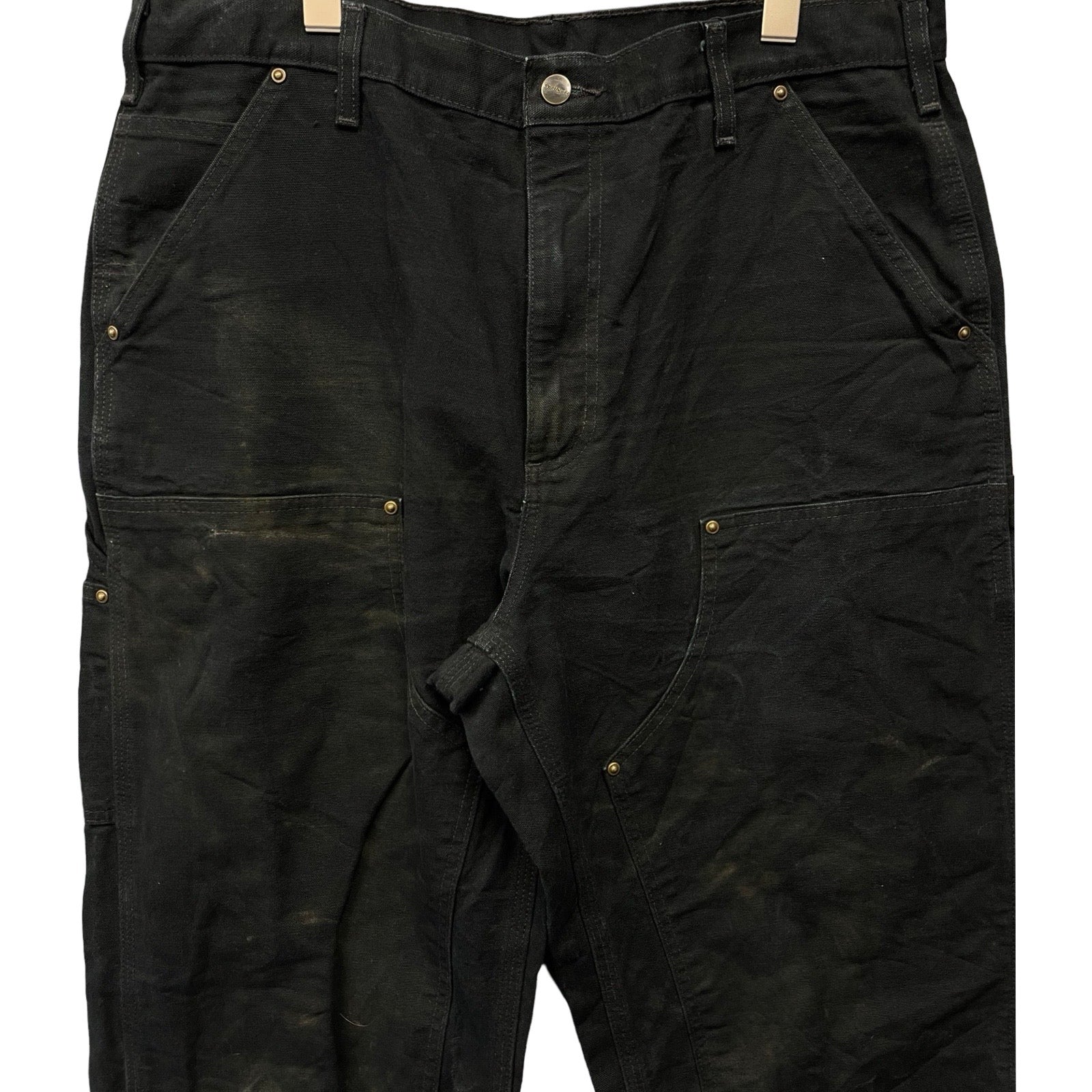 Carhartt Double Knee Denim Painter Pants Size 36×34