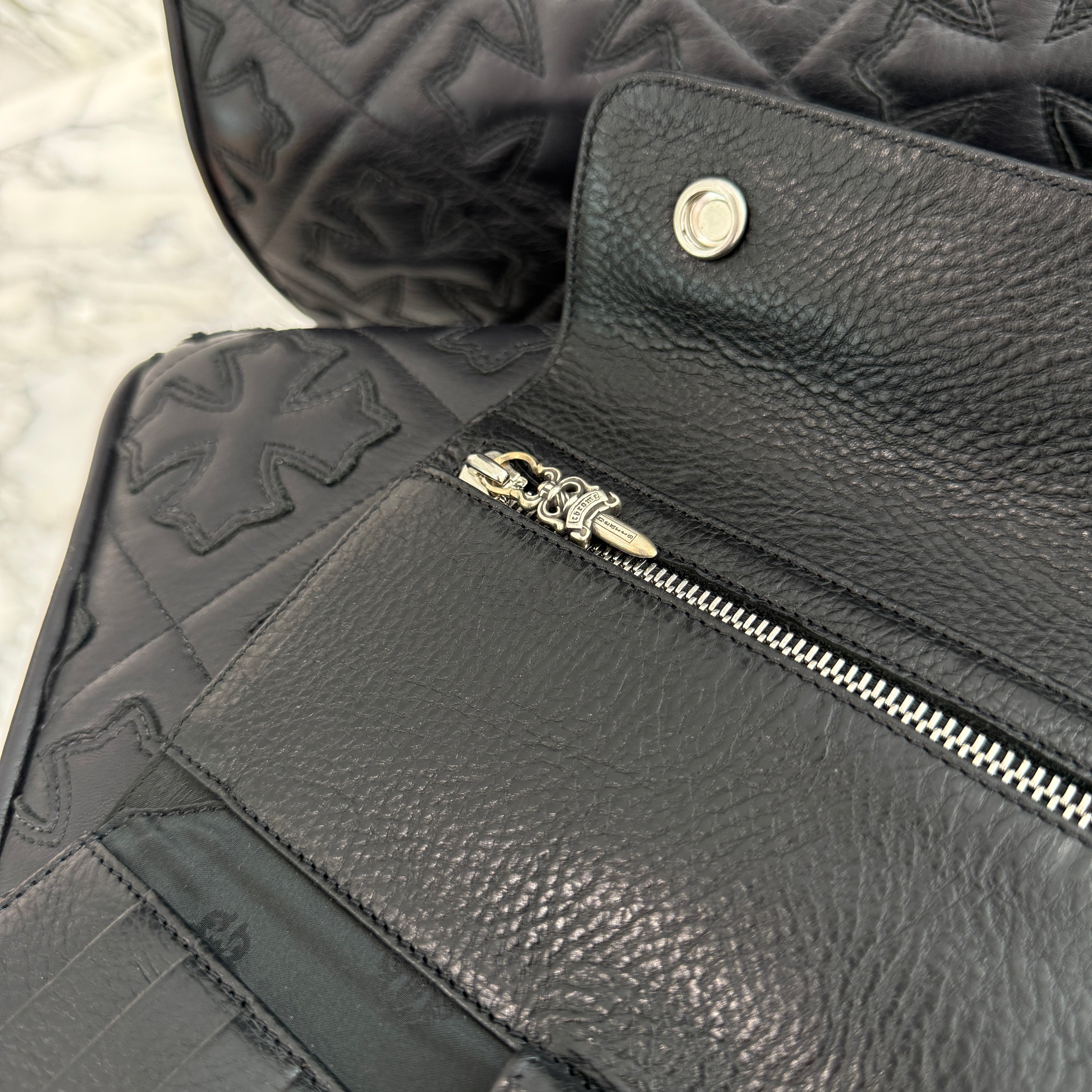 CHROME HEARTS Wave Cross Ball Wallet クロムハーツ ウェーブ クロスボール ウォレット