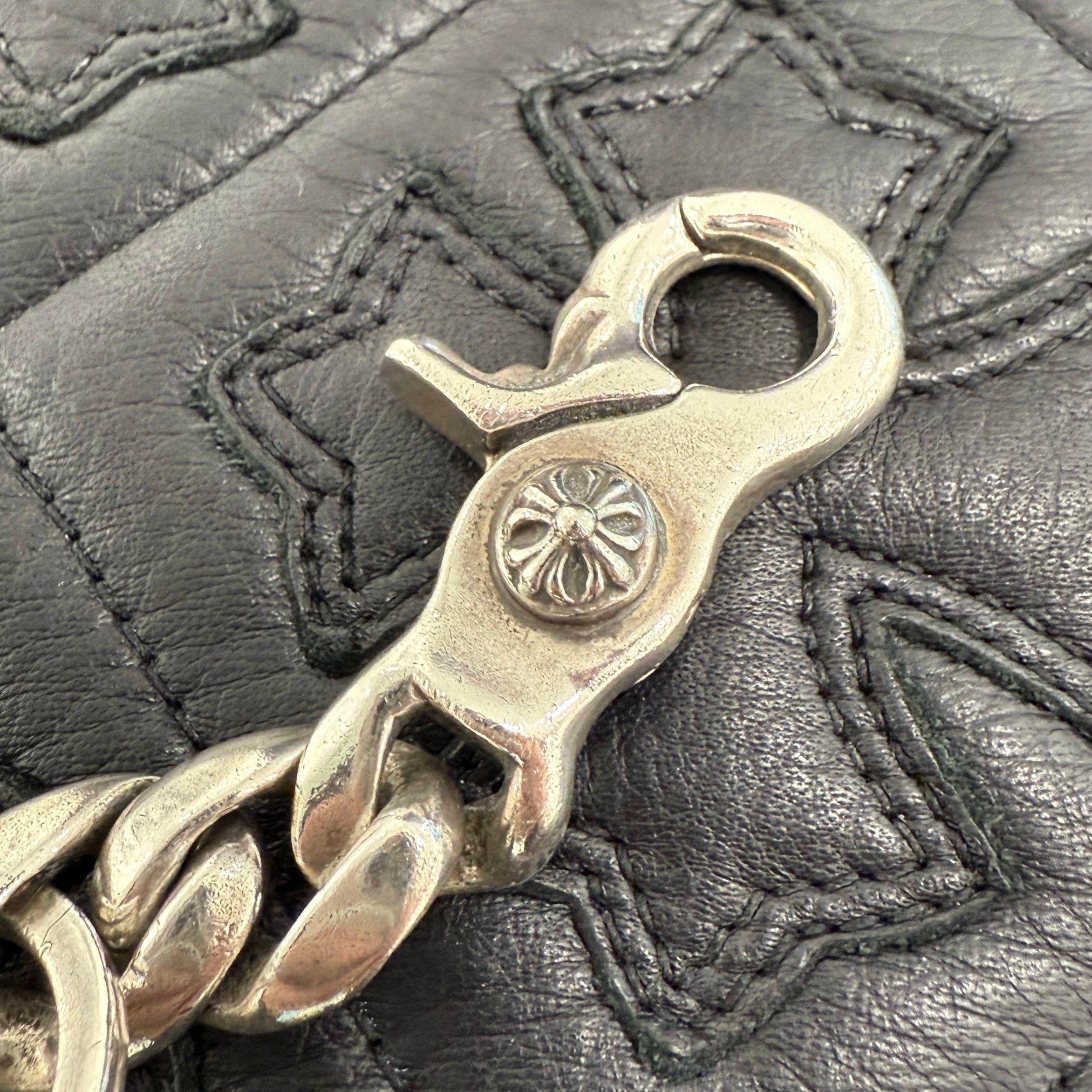 CHROME HEARTS Classic Short Chain Clip Keyring 2 LINK クロムハーツ クラシック ショート チェーン クリップ キーリング 2リンク