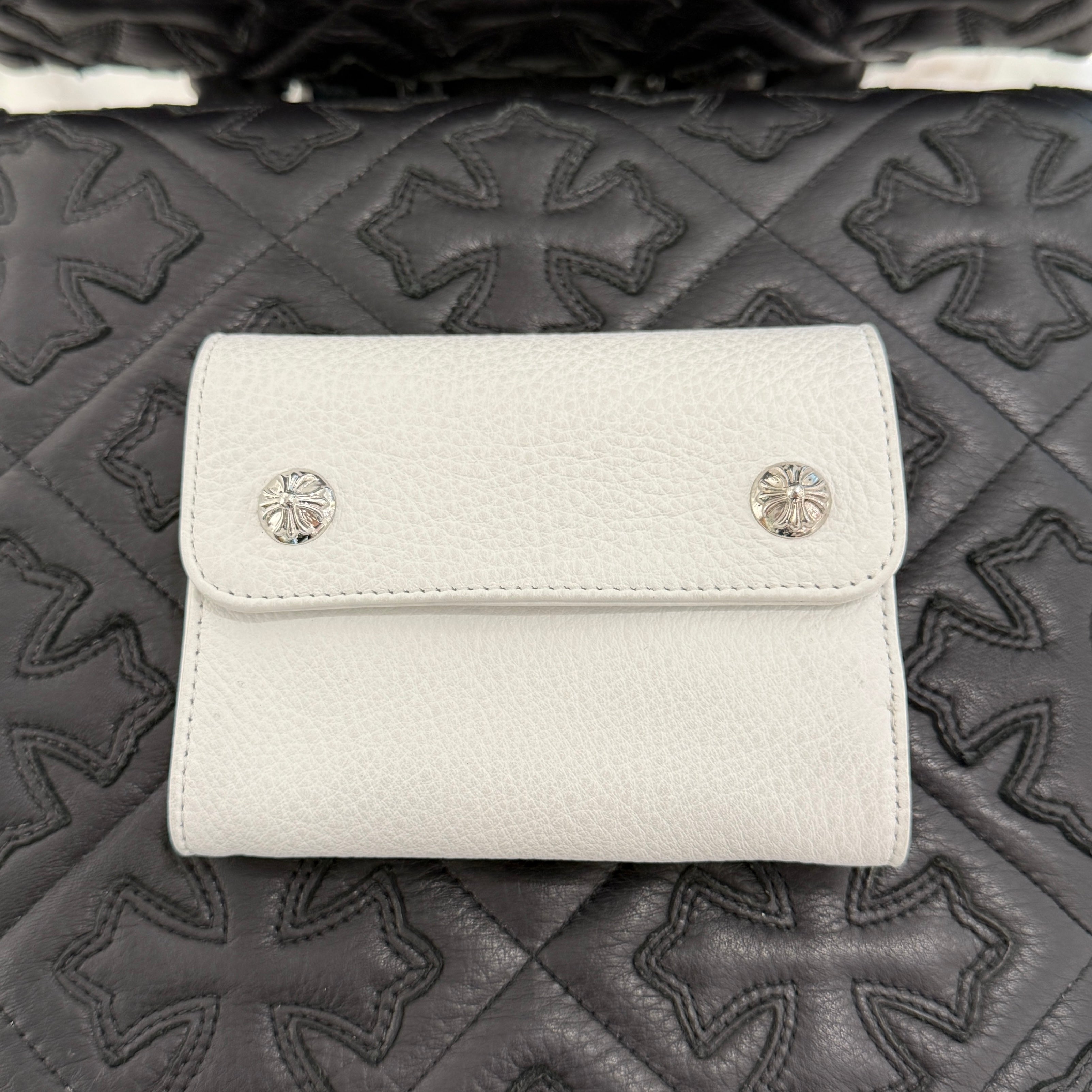 CHROME HEARTS Wave Mini Cross Ball Wallet クロムハーツ ウェイブミニ クロスボール ウォレット