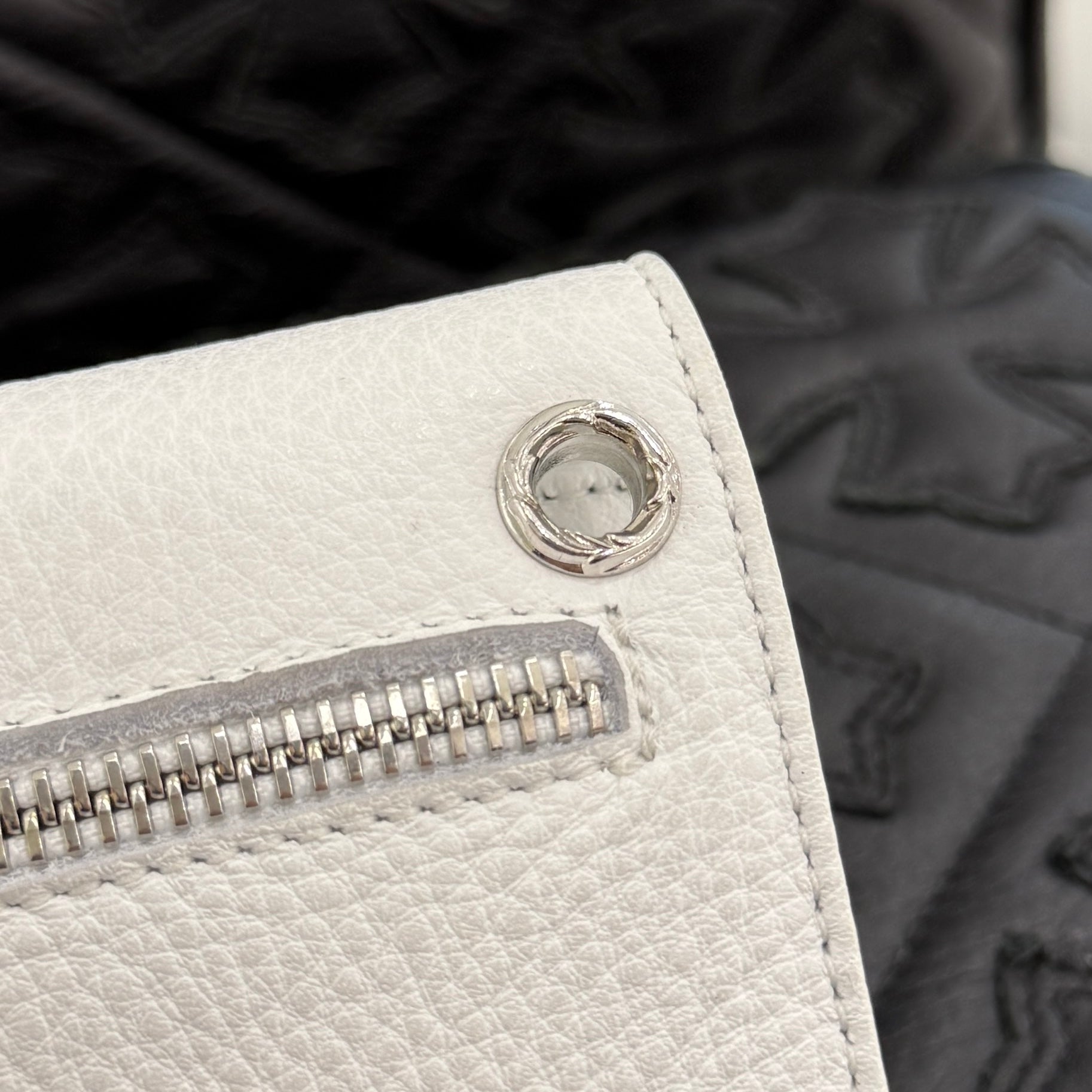 CHROME HEARTS Wave Mini Cross Ball Wallet クロムハーツ ウェイブミニ クロスボール ウォレット