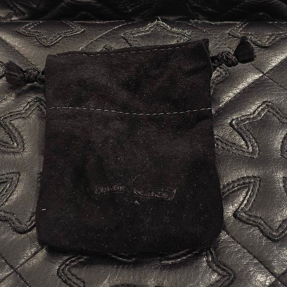 CHROME HEARTS 22K Safety Pin 1 Diamond Roll Chain Necklace Size 16 Inch クロムハーツ 22K セーフティピン 1ダイヤモンド ロールチェーン ネックレス 16インチ