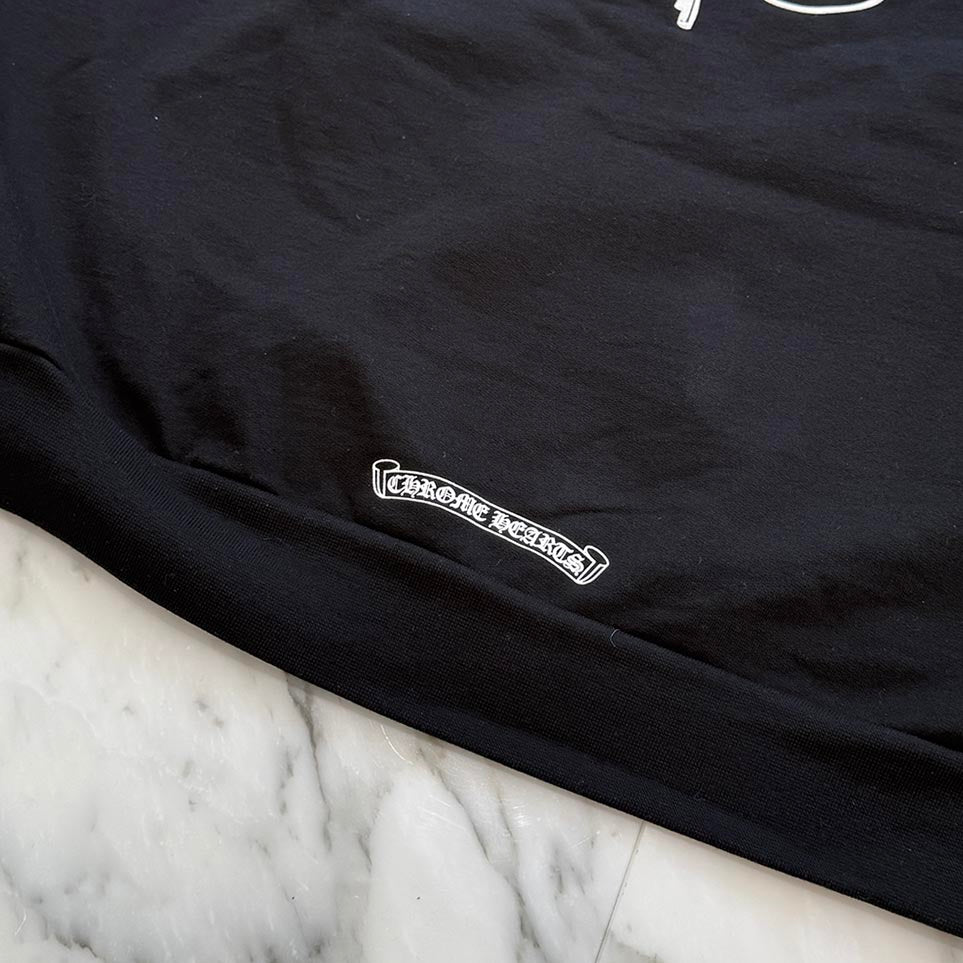 CHROME HEARTS × DEADLLY DOLL 2025AW Vine Dagger Horseshoe Print Zip Up Hoodie Size L クロムハーツ×デッドリードール ヴァインダガー ホースシュープリント ジップアップフーディ サイズL