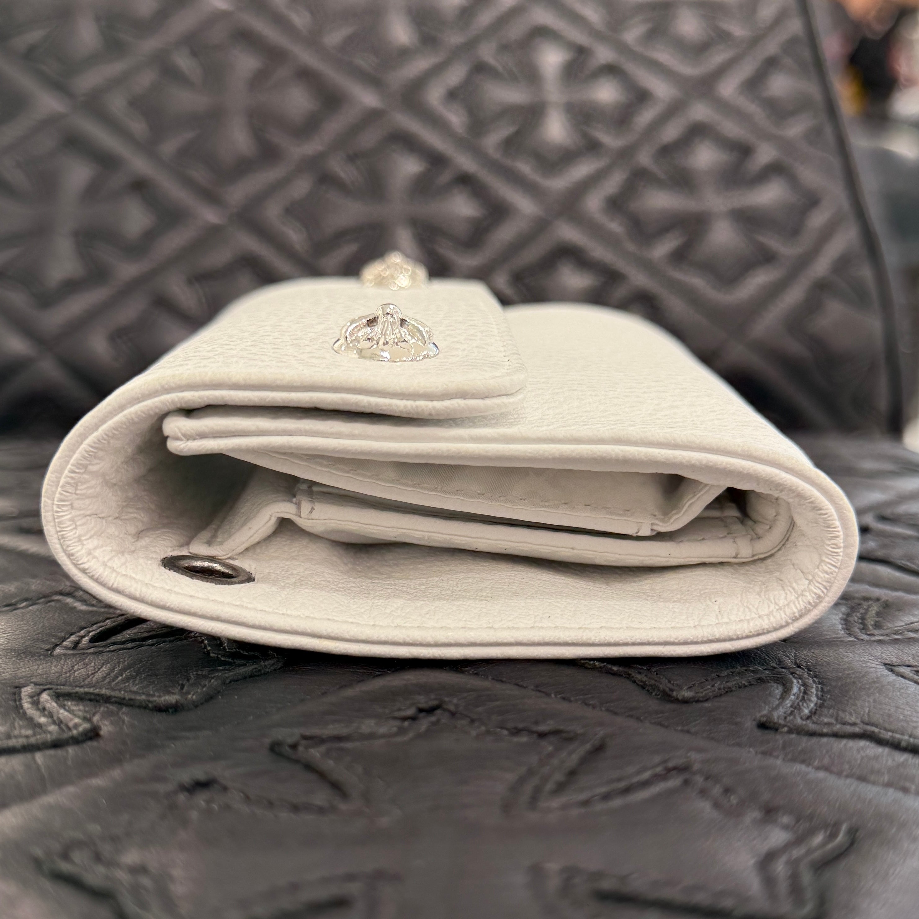 CHROME HEARTS Wave Mini Cross Ball Wallet クロムハーツ ウェイブミニ クロスボール ウォレット